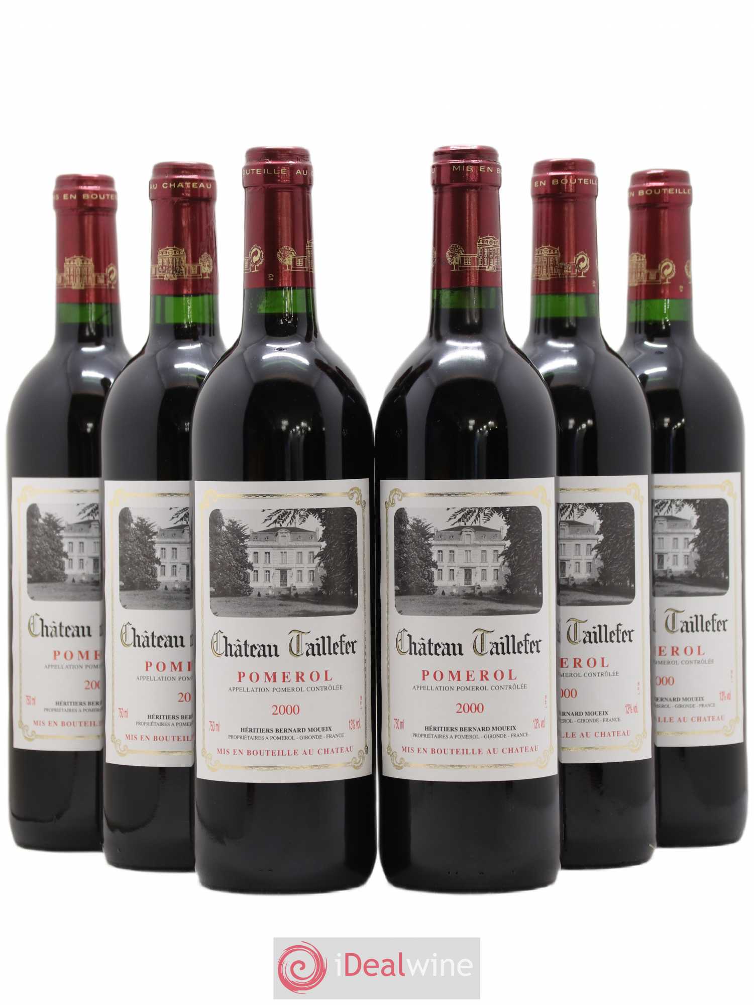 Château Taillefer 2000 - Lot de 6 bouteilles - 0
