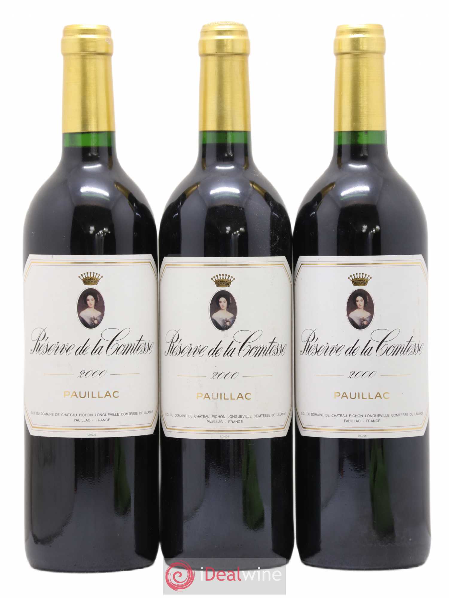 Réserve de la Comtesse Second Vin 2000 - Lot de 12 bouteilles - 2