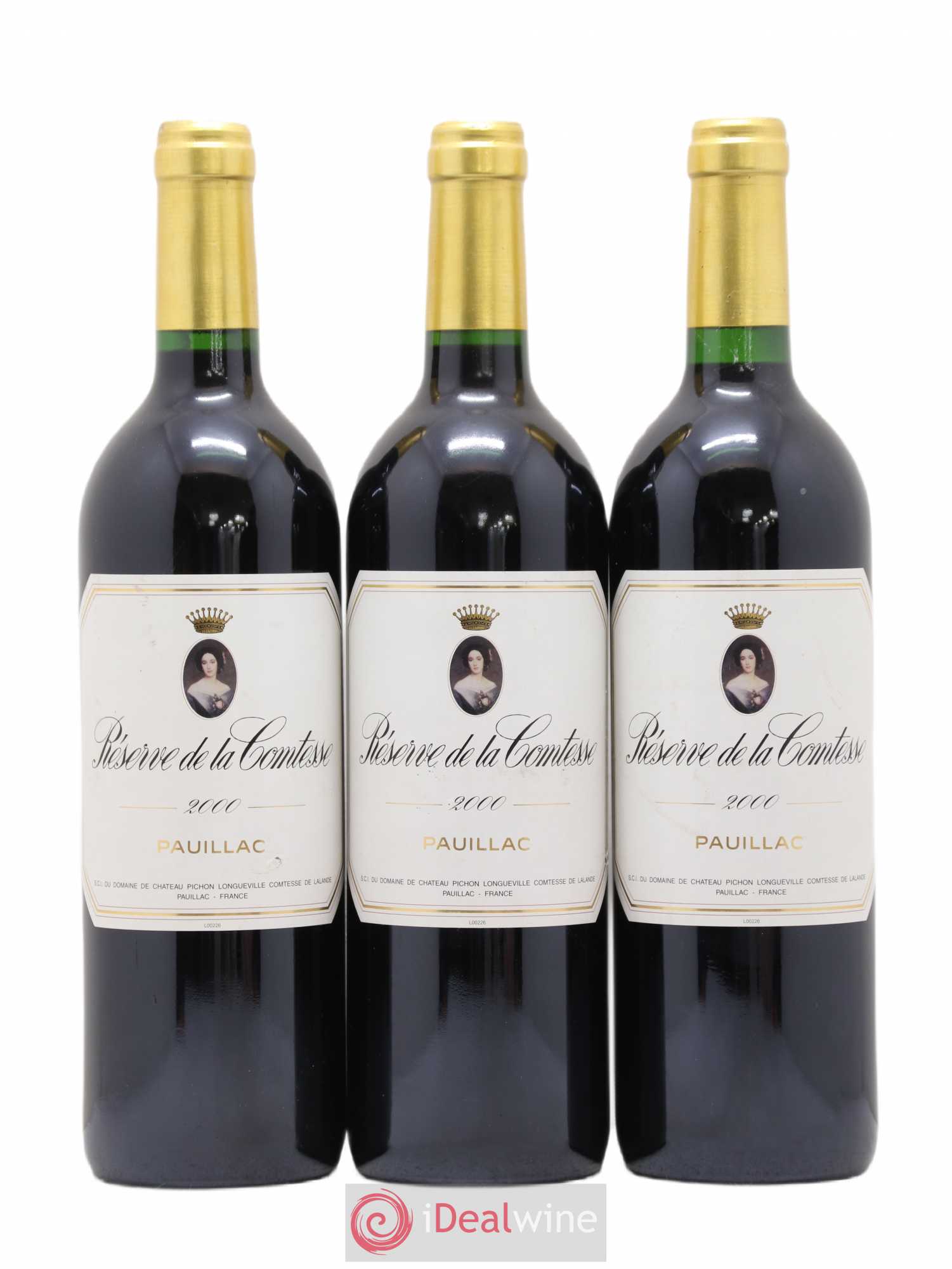 Réserve de la Comtesse Second Vin 2000 - Lot de 6 bouteilles - 2