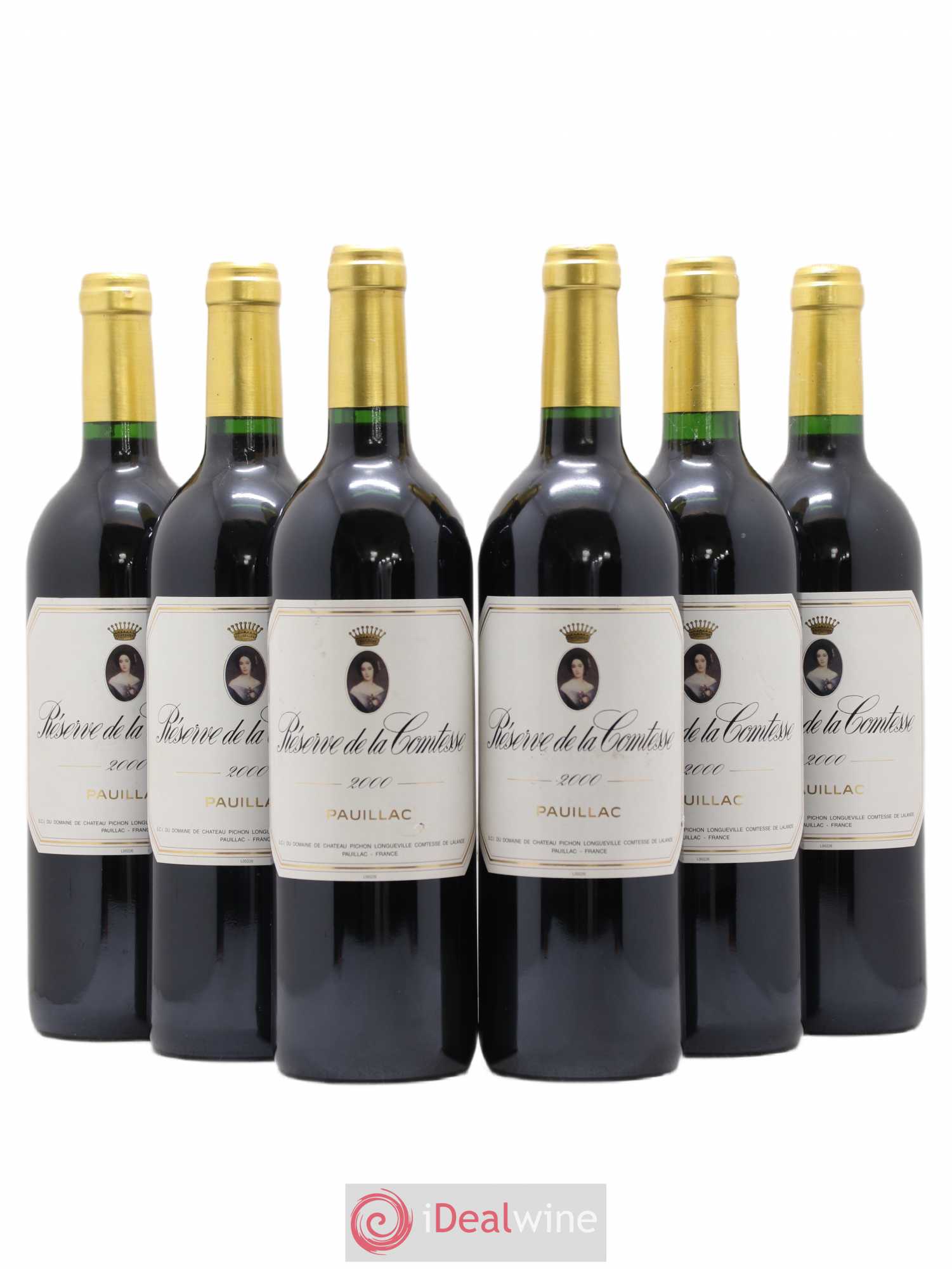 Réserve de la Comtesse Second Vin 2000 - Lot de 6 bouteilles - 0