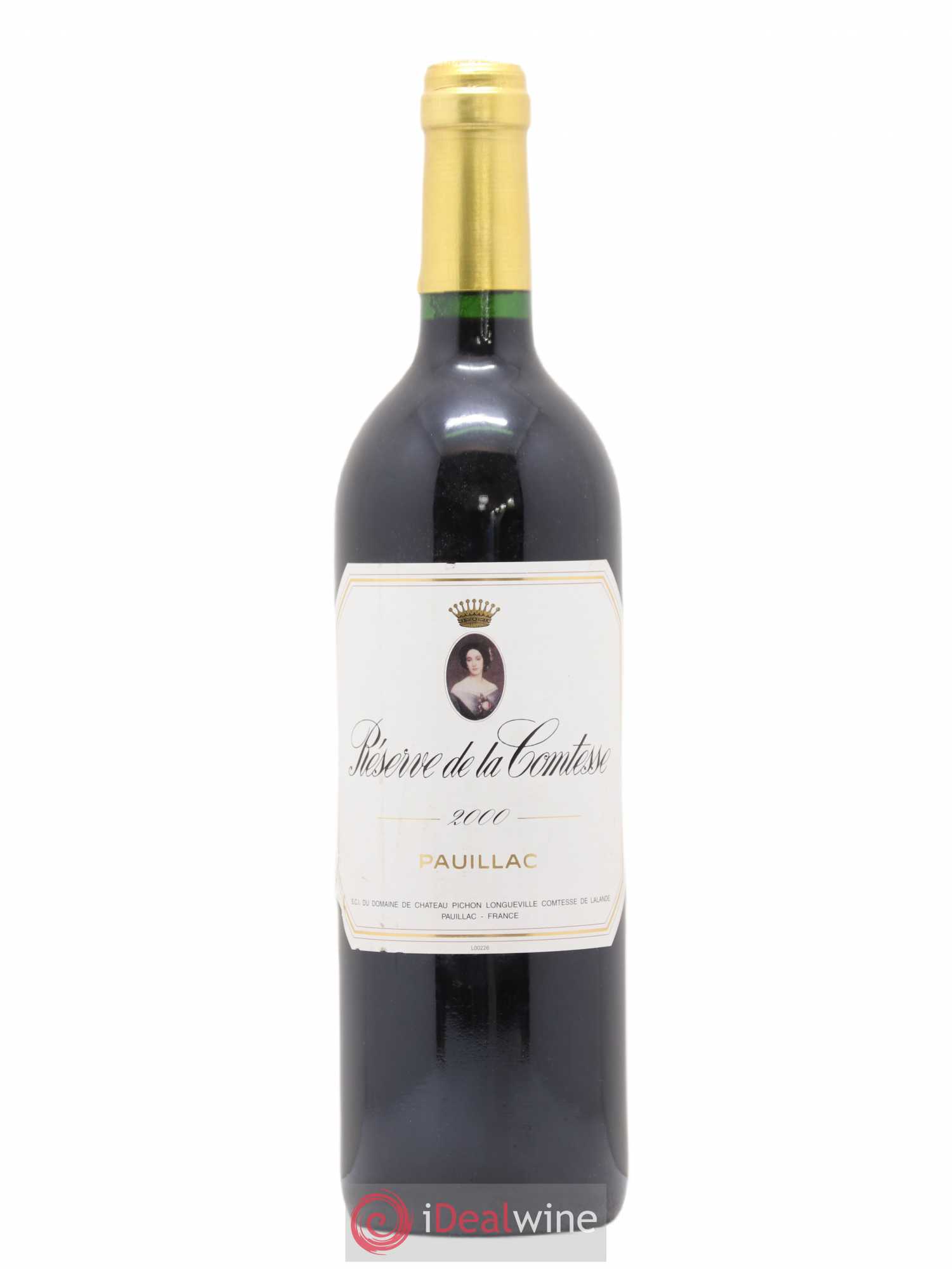 Réserve de la Comtesse Second Vin 2000 - Lot de 1 bouteille - 0