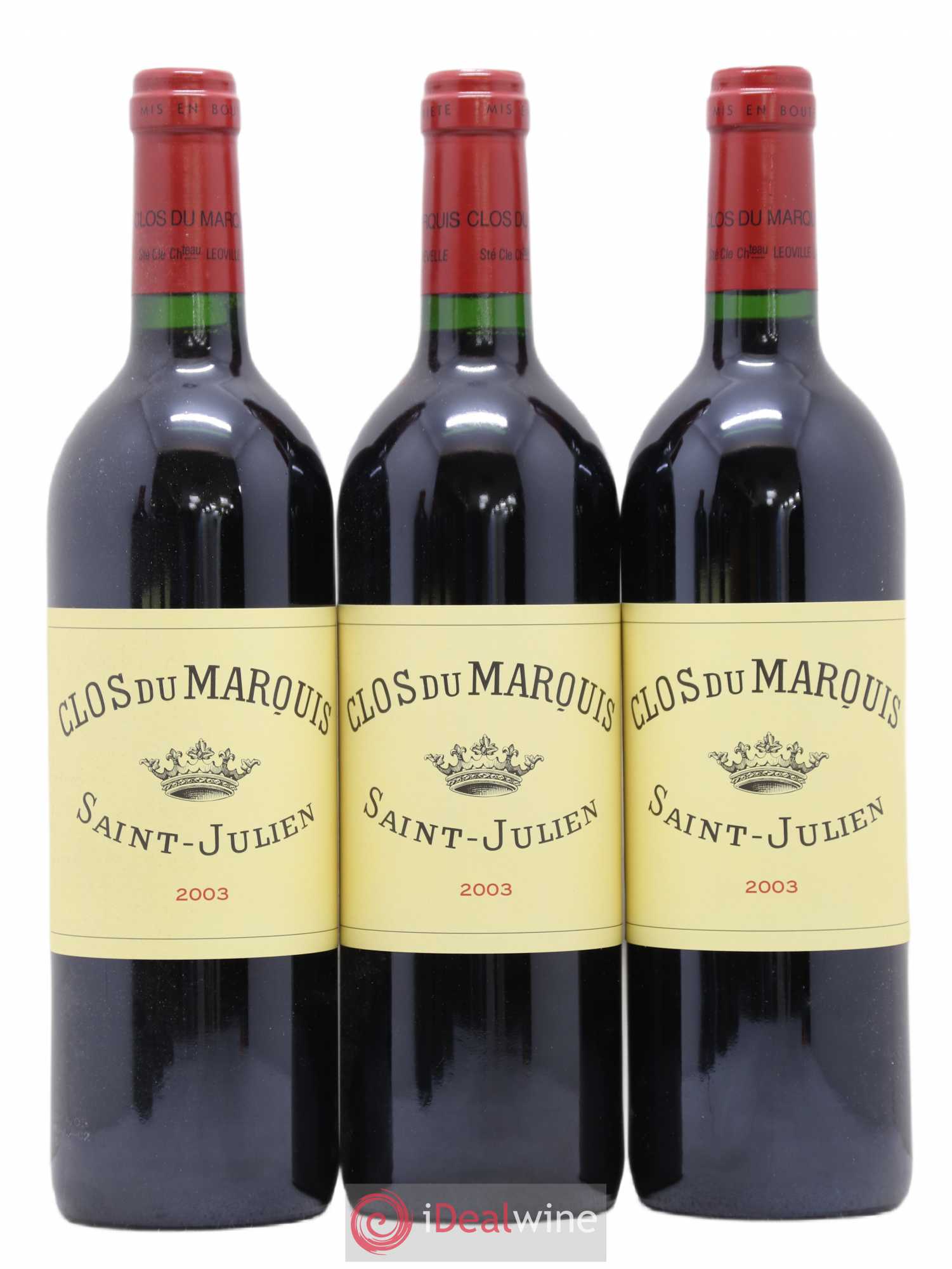 Clos du Marquis 2003 - Lot de 6 bouteilles - 2