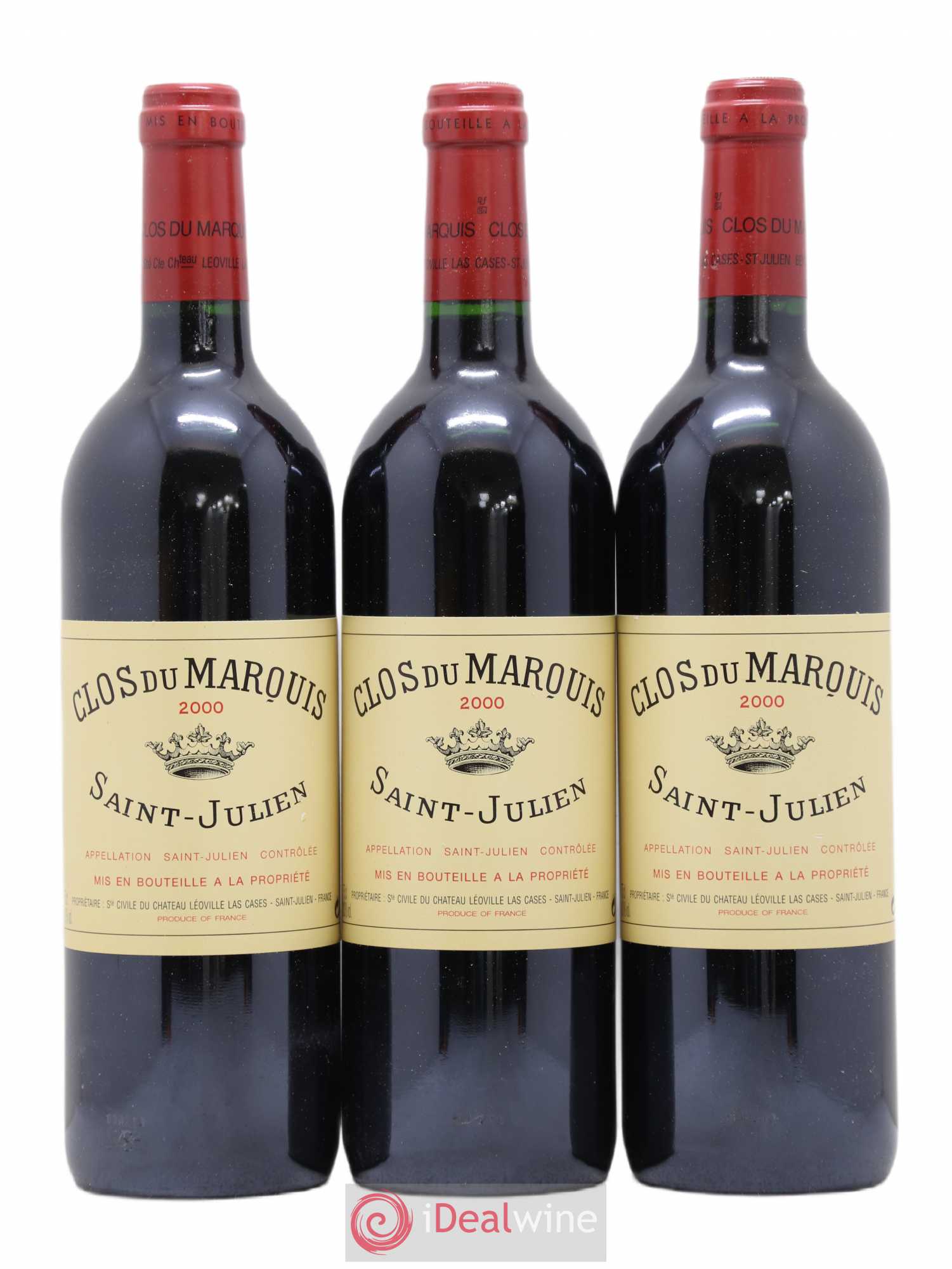 Clos du Marquis 2000 - Lot de 6 bouteilles - 1