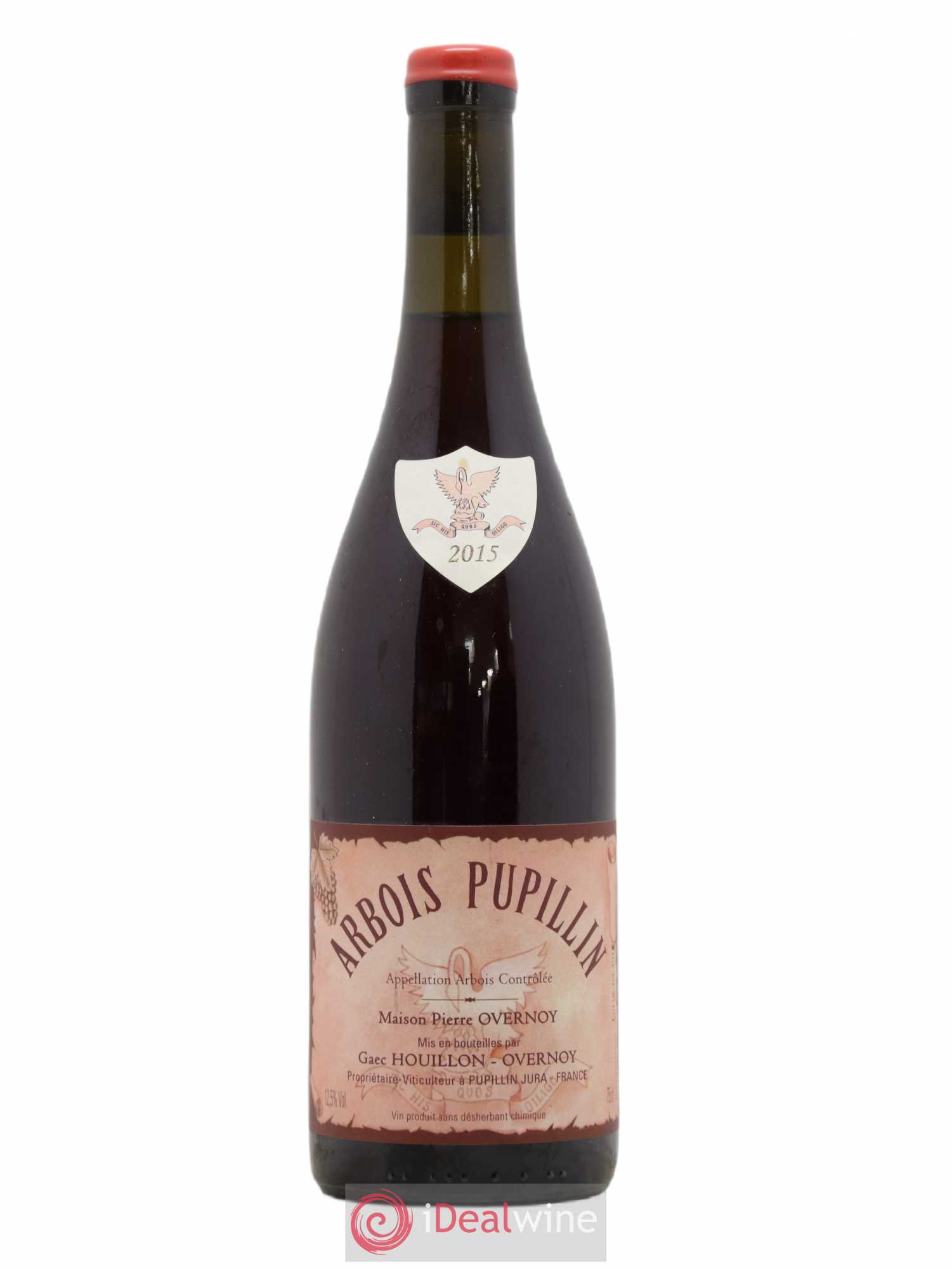 Arbois-Pupillin Poulsard (cire rouge) Overnoy-Houillon (Domaine) 2015 - Lot de 1 bouteille - 0