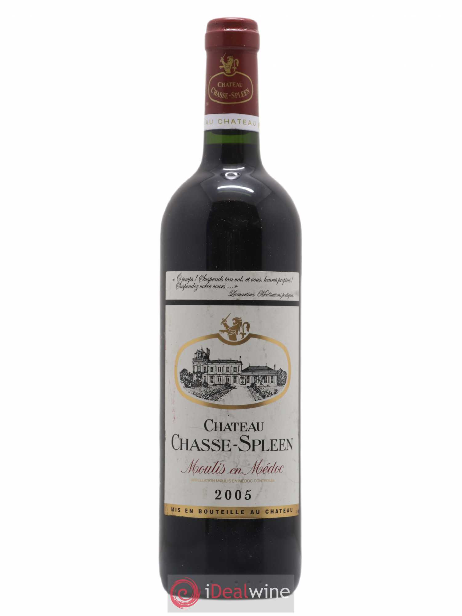 Château Chasse Spleen 2005 - Lot de 1 bouteille - 0