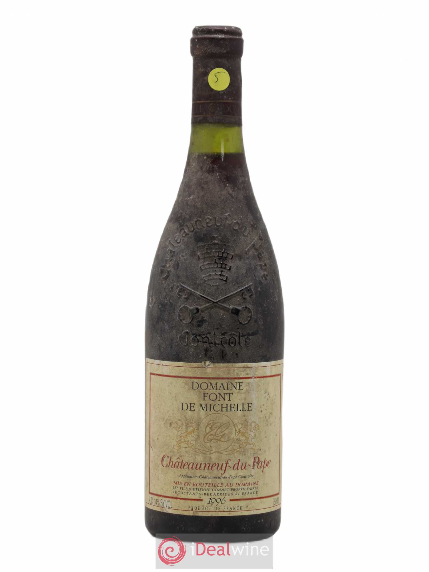 Châteauneuf-du-Pape Domaine Font de Michelle Famille Gonnet (sans prix de réserve) 1996 - Lot de 1 bouteille - 0