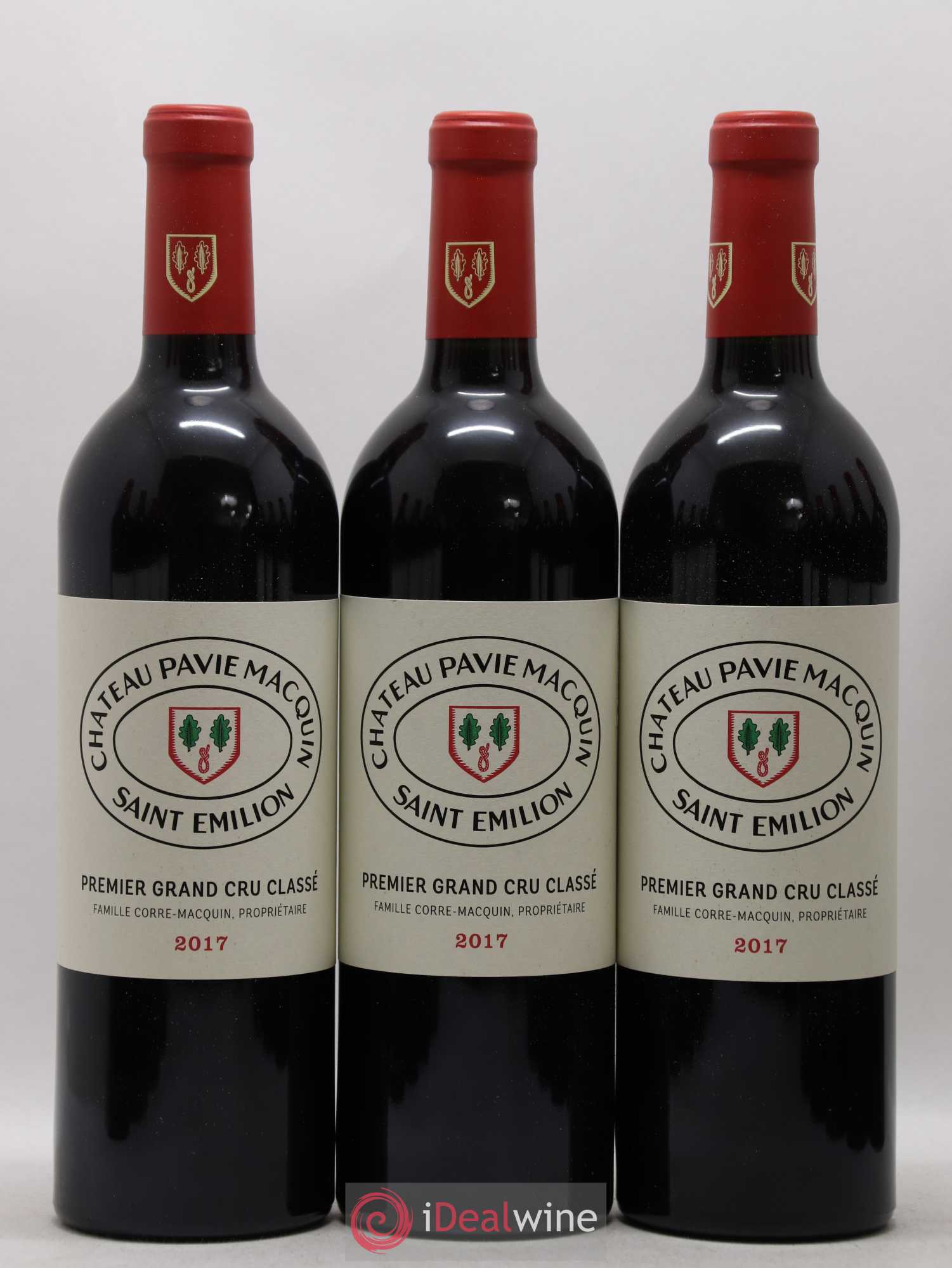Château Pavie Macquin 1er Grand Cru Classé B 2017 - Lot de 12 bouteilles - 1