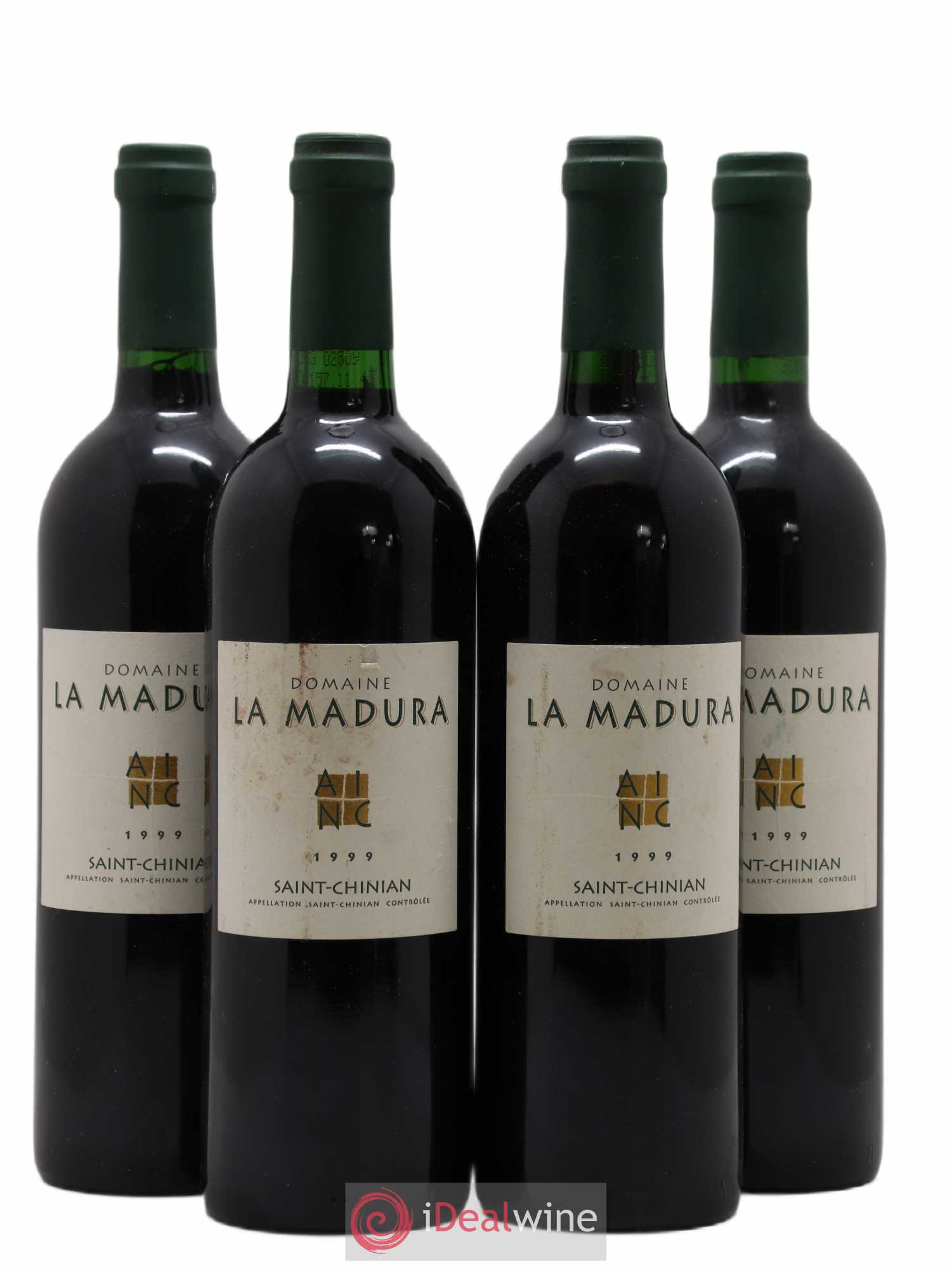 Saint-Chinian La Madura (sans prix de réserve) 1999 - Posten von 4 Flaschen - 0