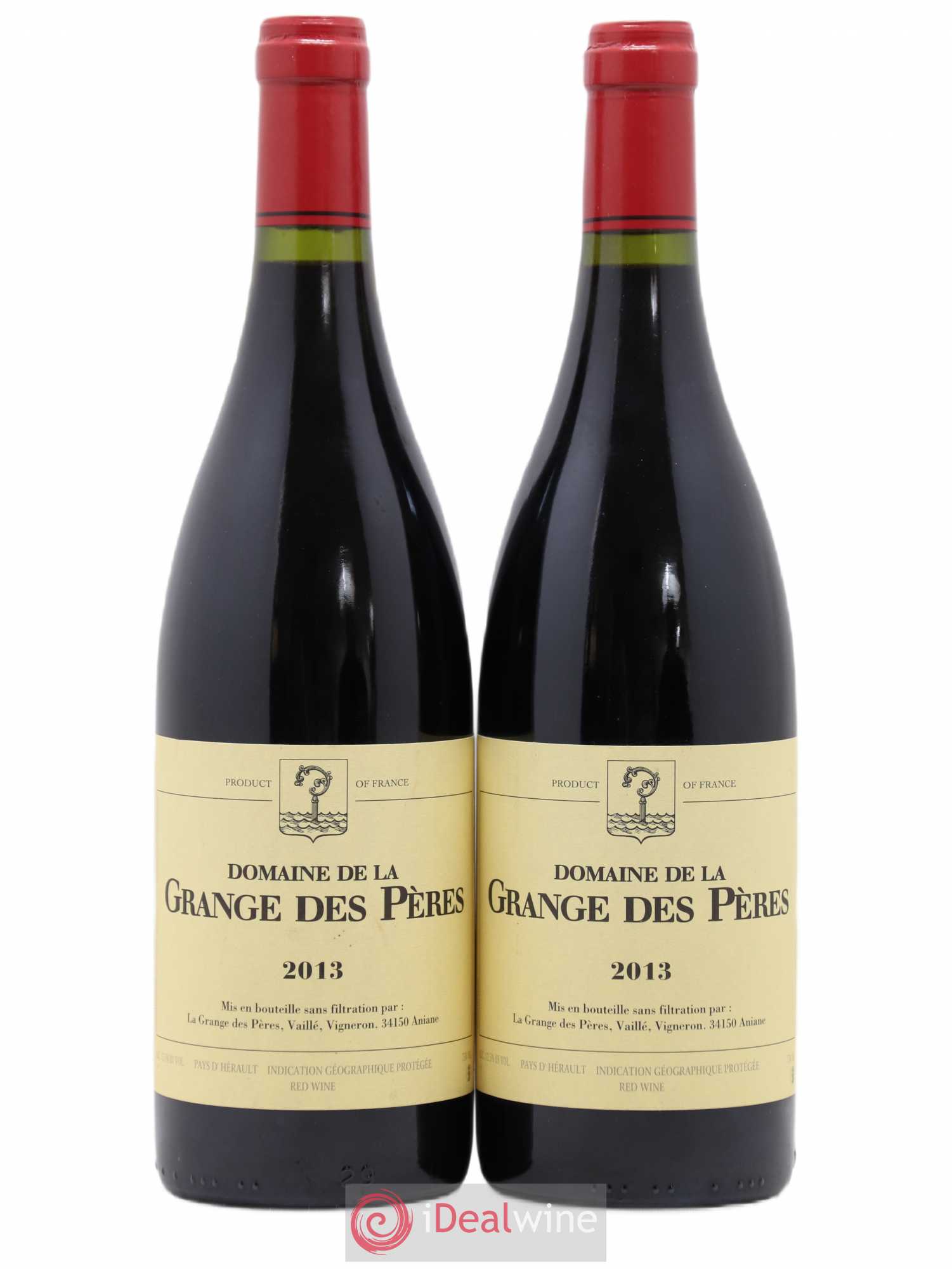 Pays d'Hérault Grange des Pères Laurent Vaillé 2013 - Lot de 2 bouteilles - 0