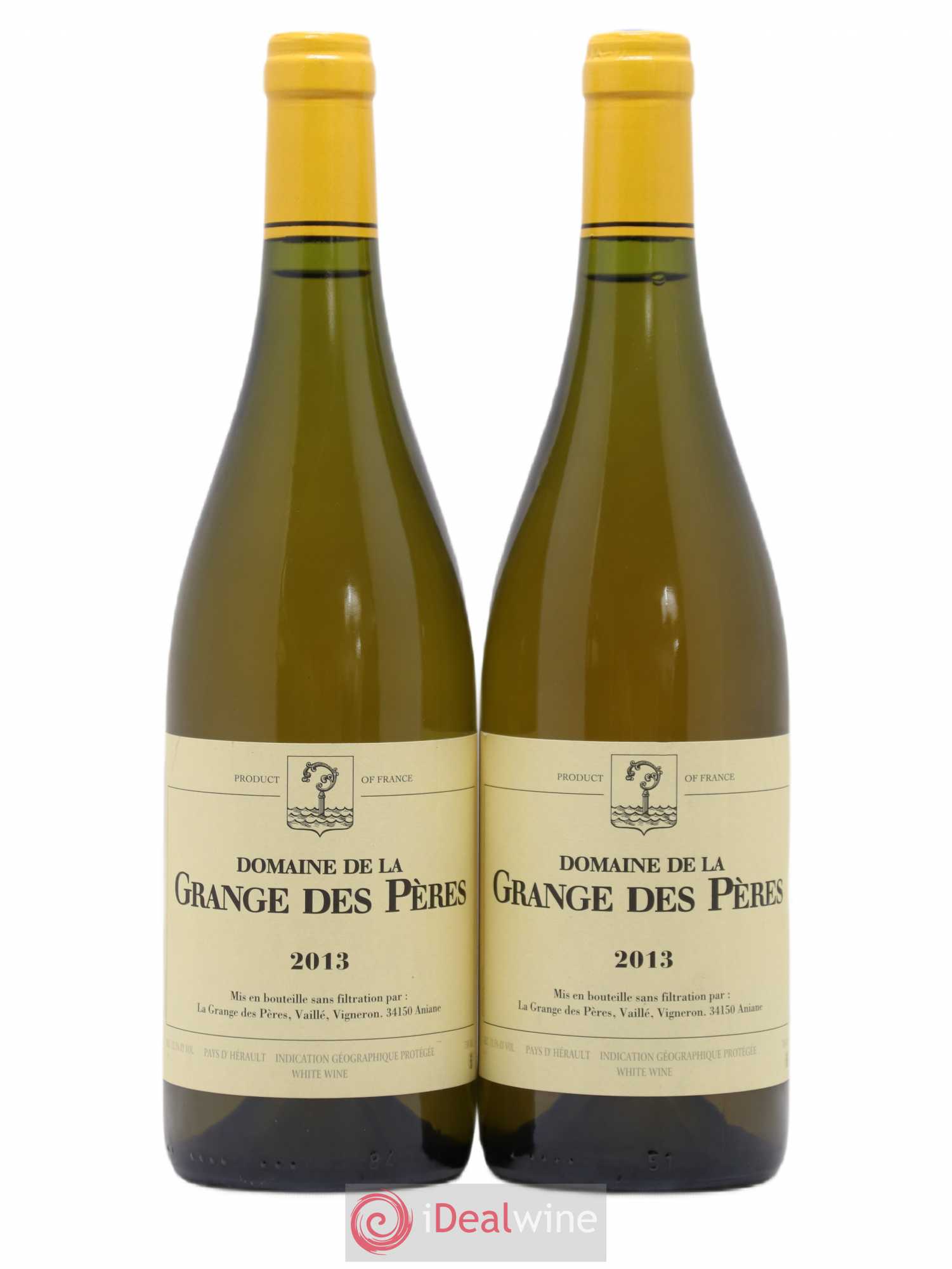 Pays d'Hérault Grange des Pères Laurent Vaillé 2013 - Lot de 2 bouteilles - 0