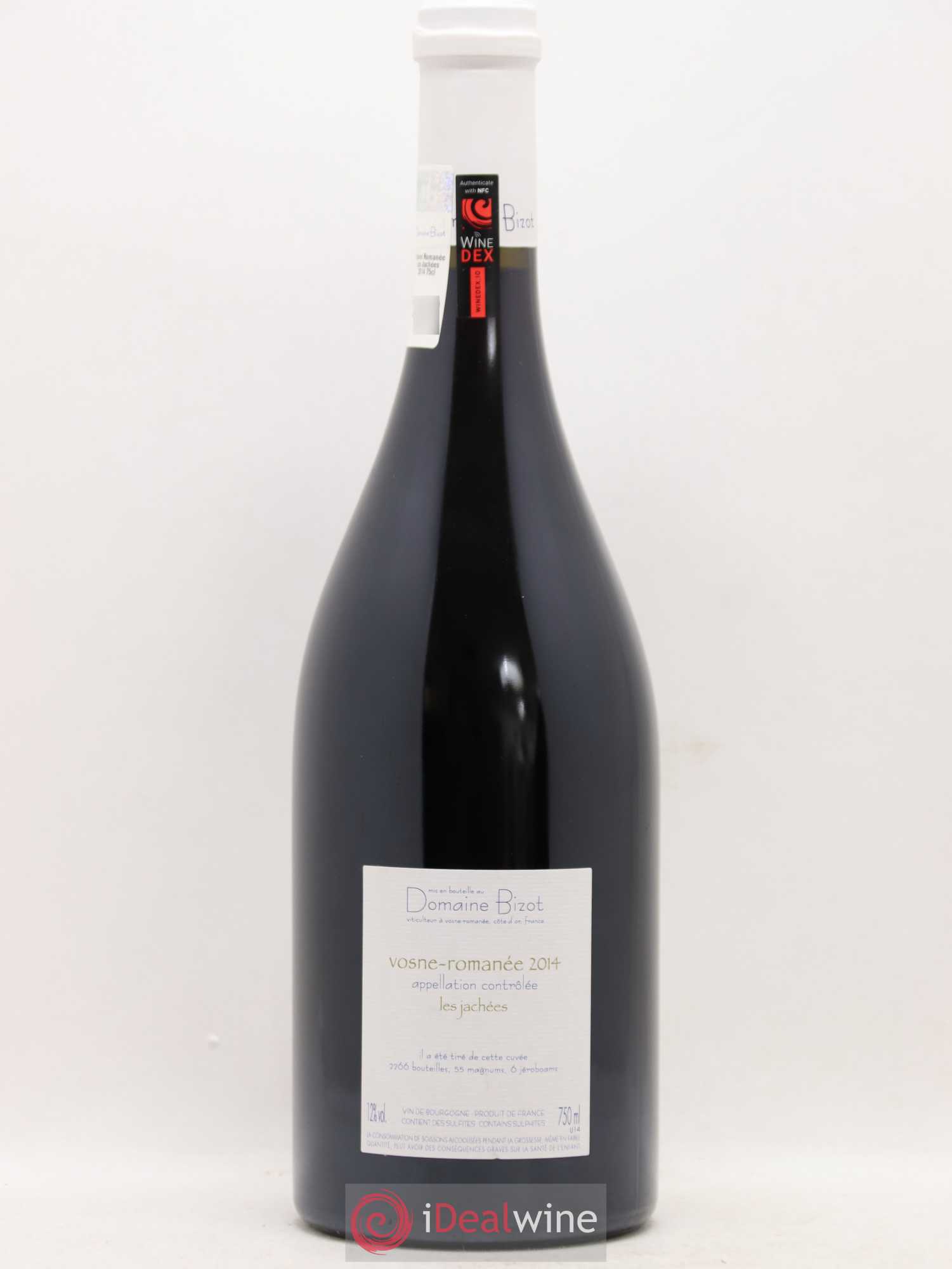 Vosne-Romanée Les Jachées Bizot (Domaine) 2014 - Lot de 1 bouteille - 1