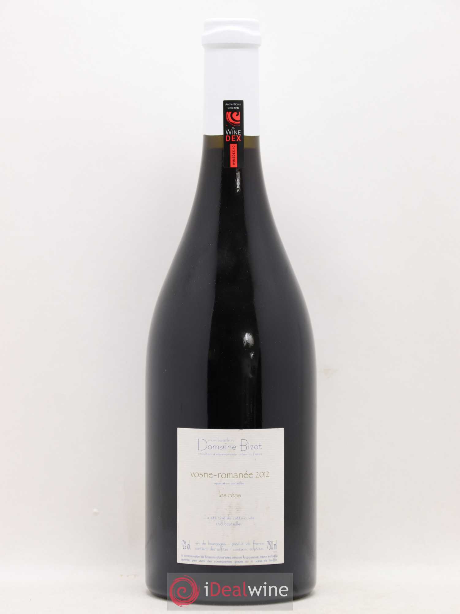 Vosne-Romanée Les Réas Bizot (Domaine) 2012 - Lot de 1 bouteille - 1