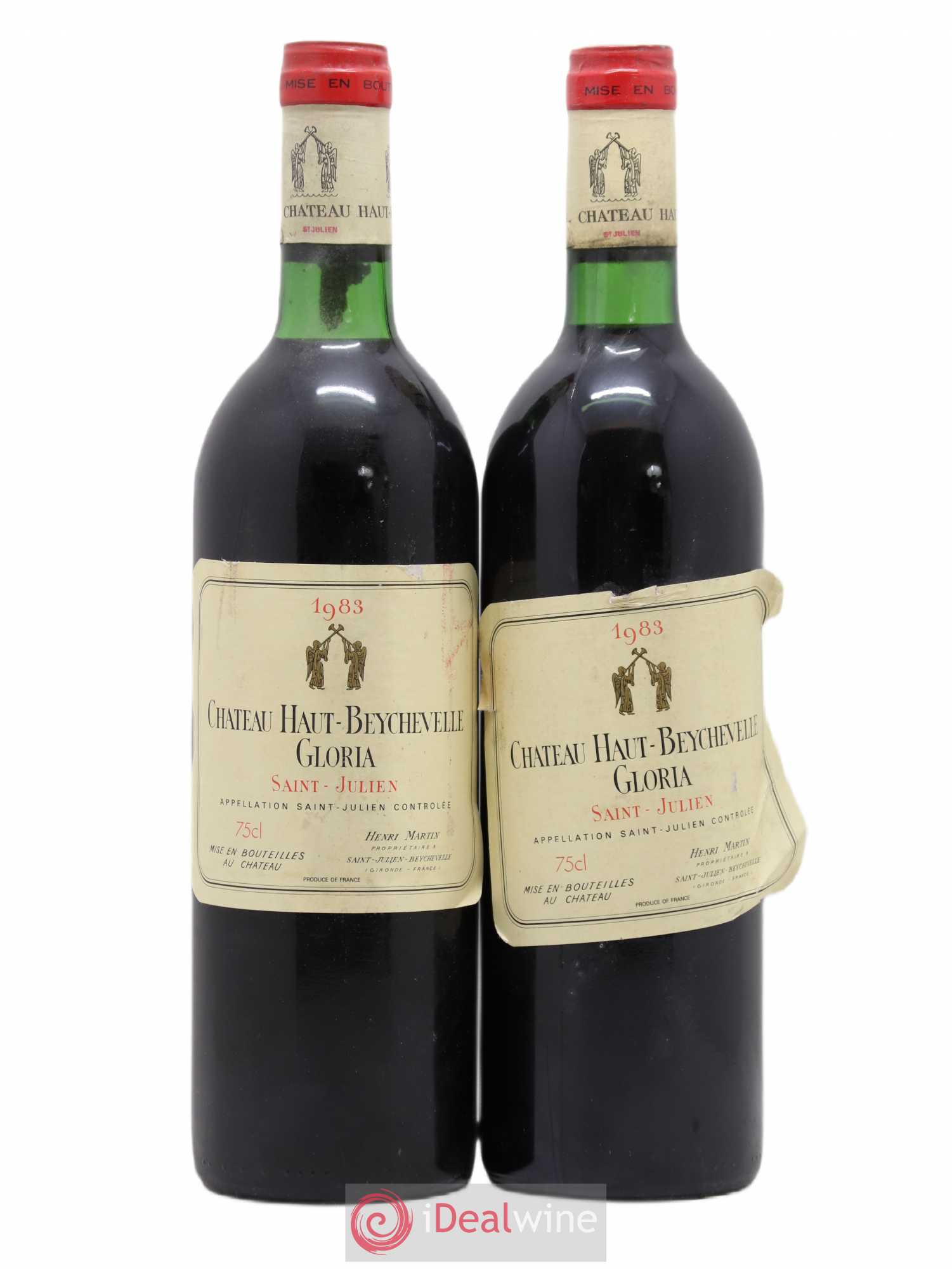 Saint-Julien Haut Beychevelle Gloria (sans prix de réserve) 1983 - Posten von 2 Flaschen - 0