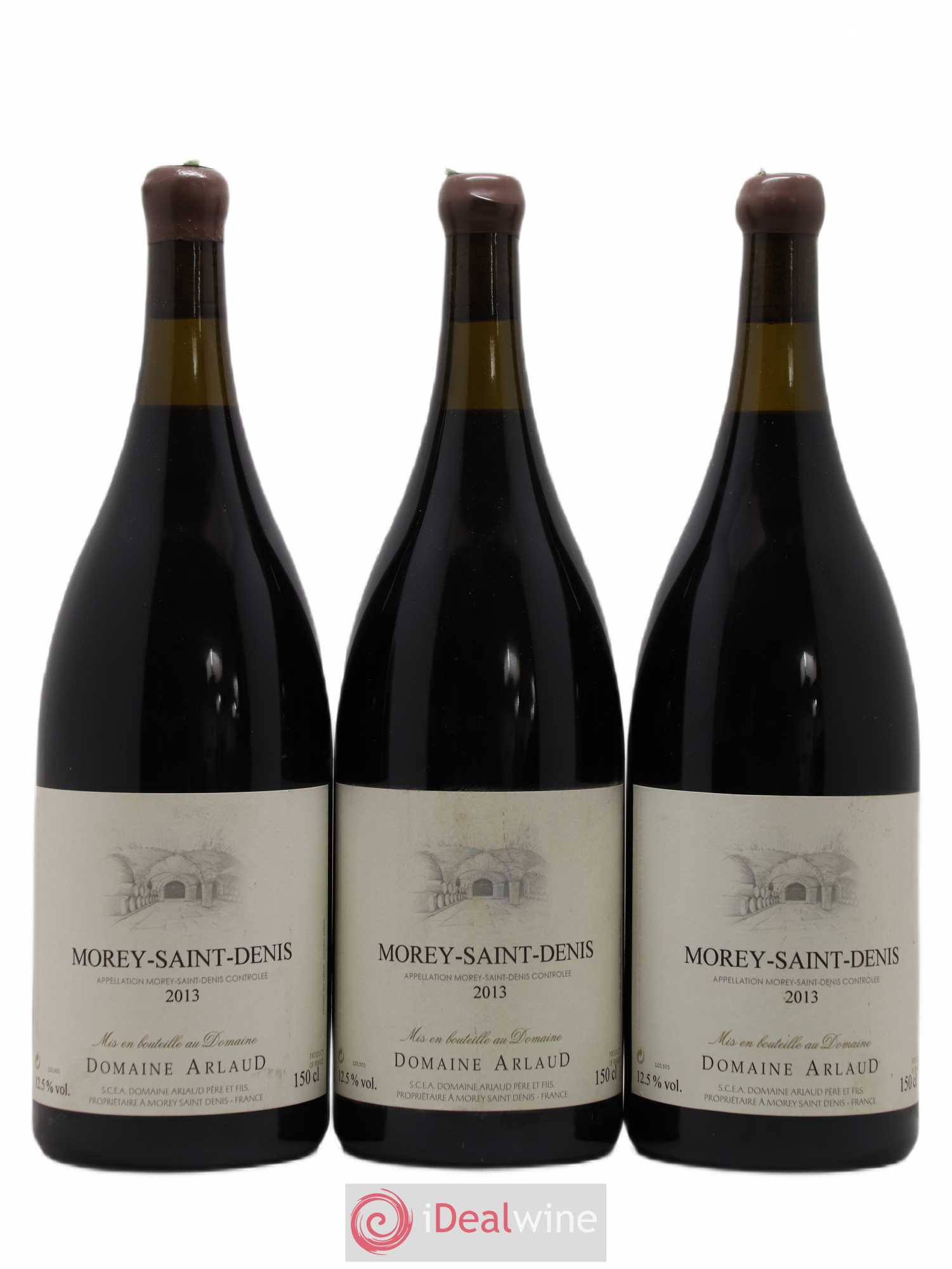 Morey-Saint-Denis Arlaud 2013 - Lot de 3 magnums - 0