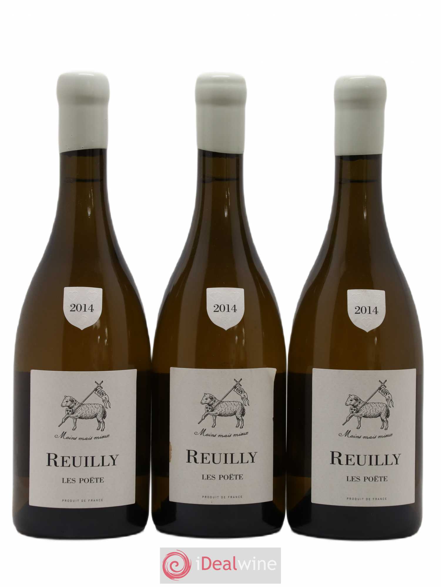 Reuilly Les Poëte 2014 - Lot de 3 bouteilles - 0
