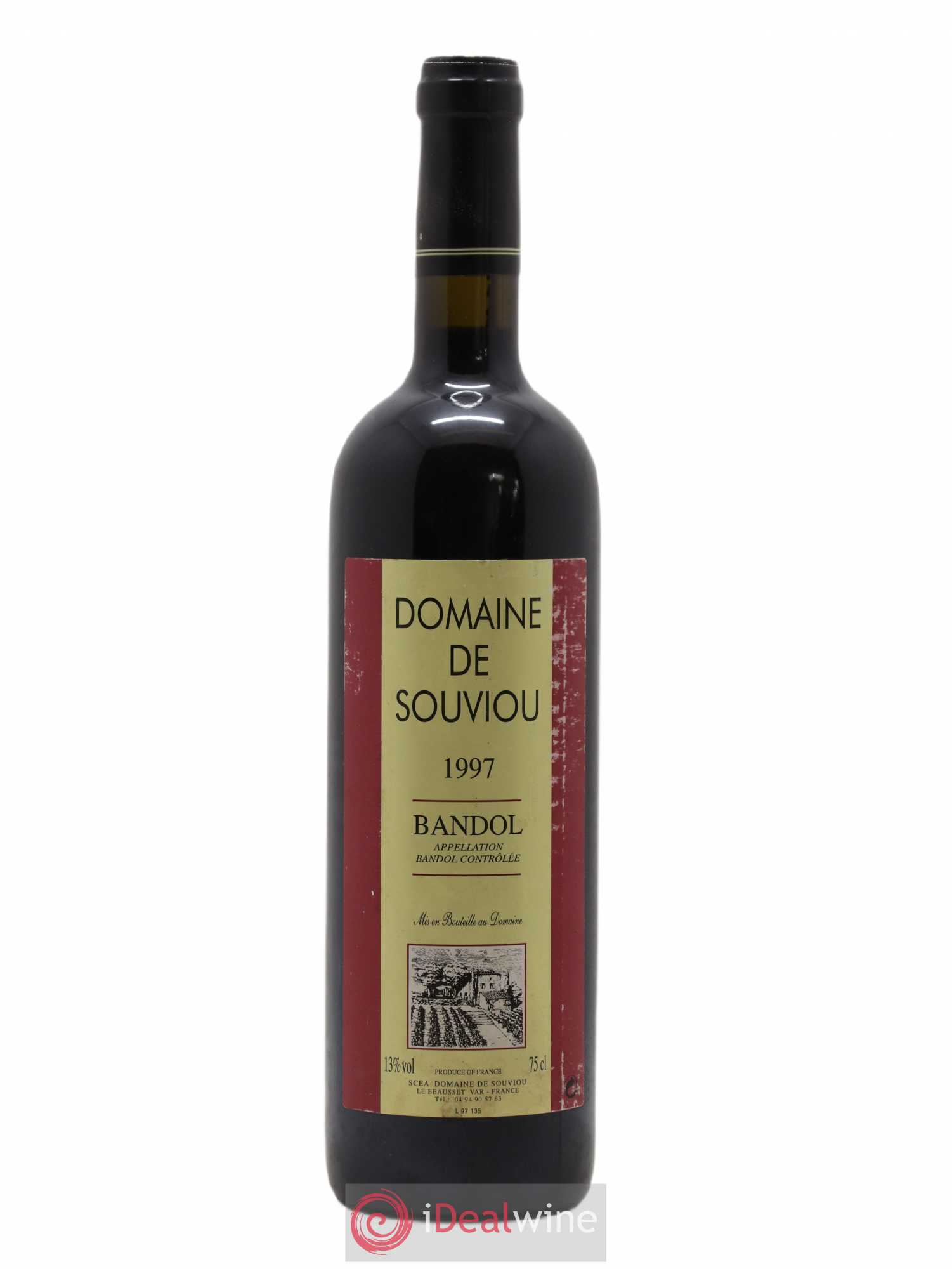 Bandol Domaine Souviou 1997 - Posten von 1 Flasche - 0