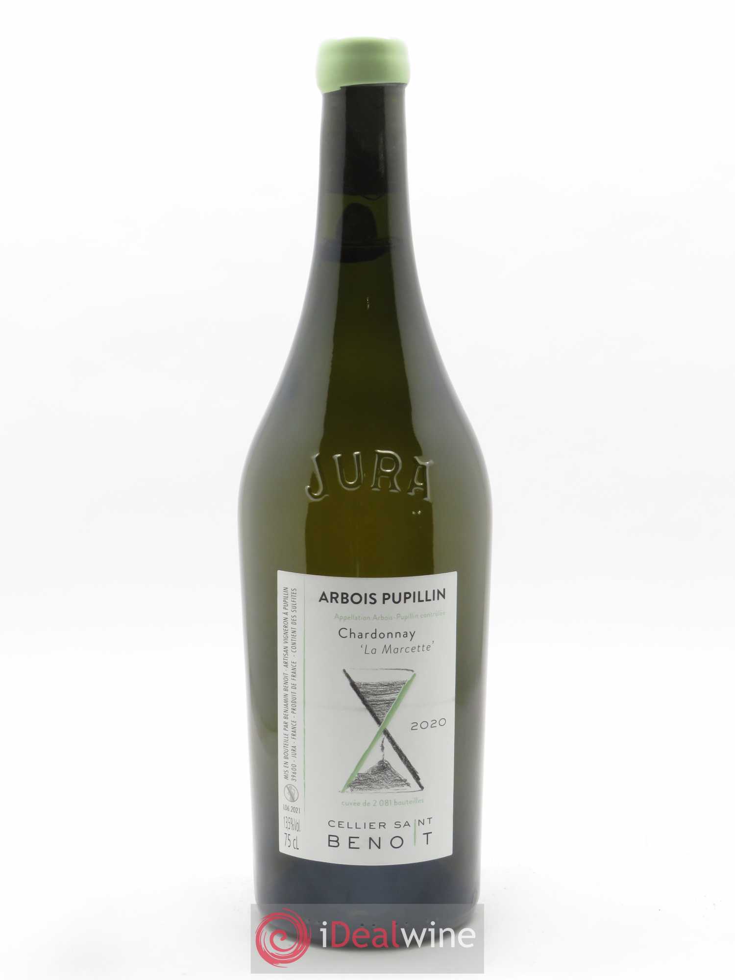 Arbois La Marcette Cellier Saint Benoît 2020 - Lot de 1 bouteille - 0