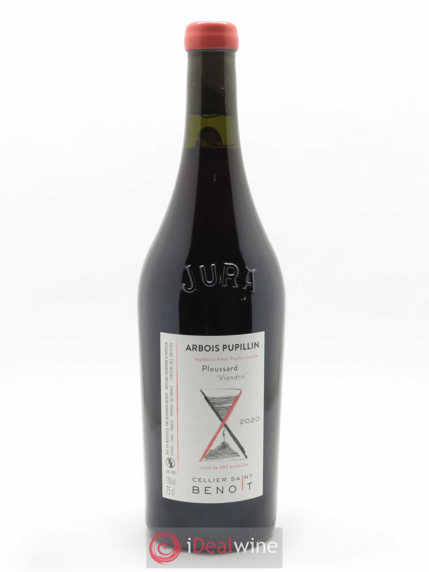 Arbois Viandris Cellier Saint Benoît 2020 - Lot de 1 bouteille - 0