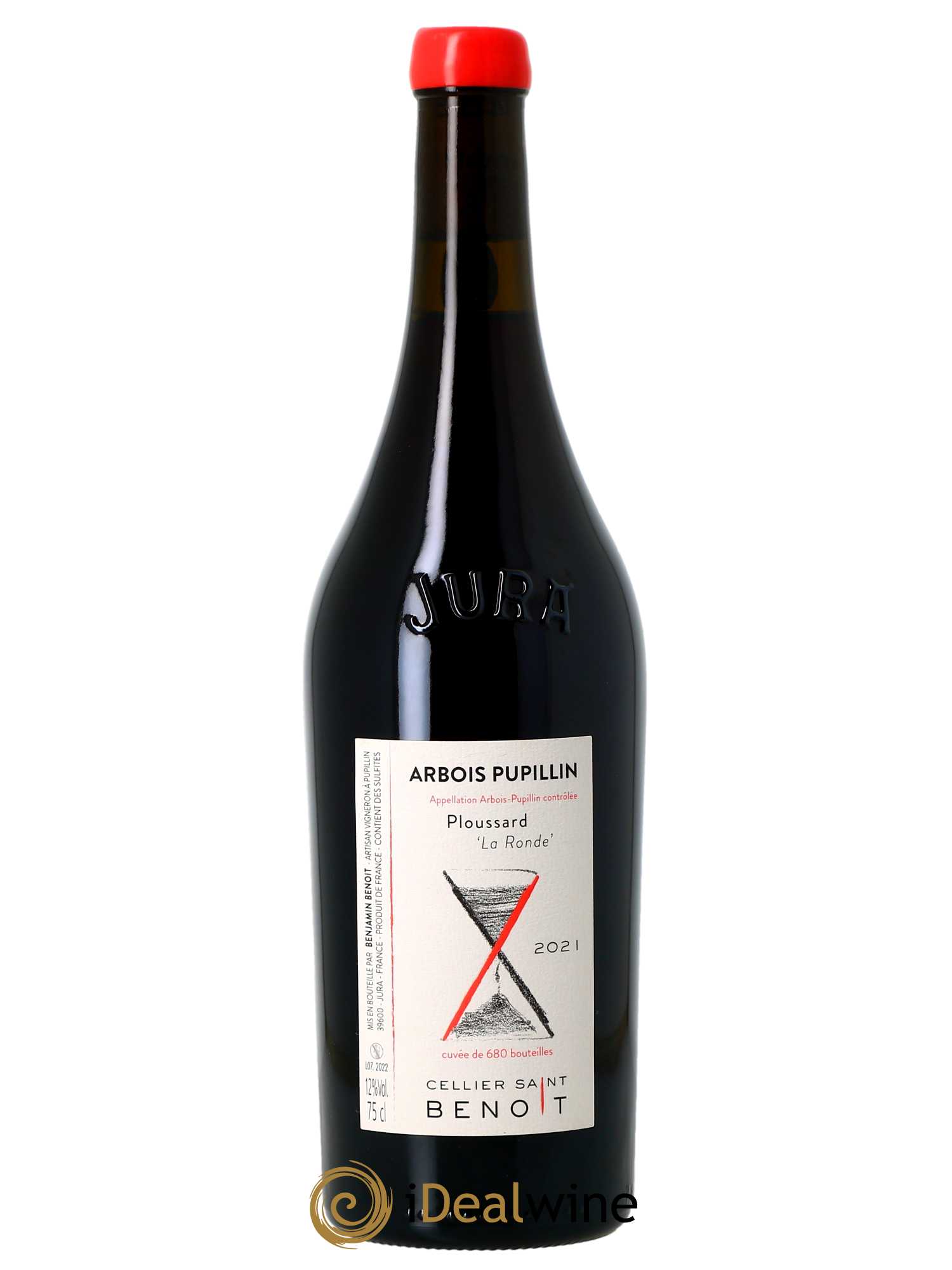 Arbois-Pupillin Ploussard La Ronde Cellier Saint Benoît 2021 - Lot of 1 bottle - 0