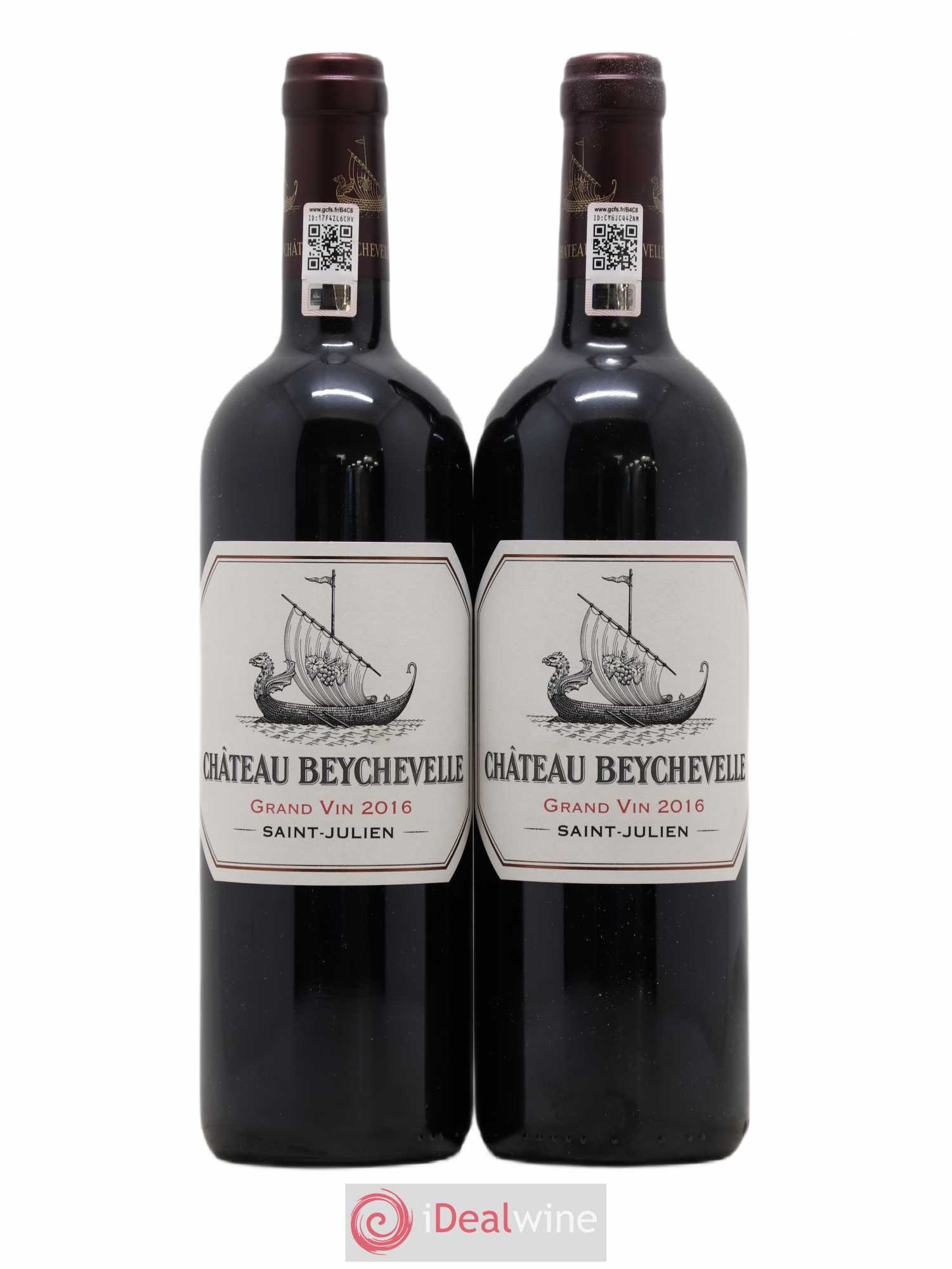 Château Beychevelle 4ème Grand Cru Classé 2016 - Lot de 2 bouteilles - 0