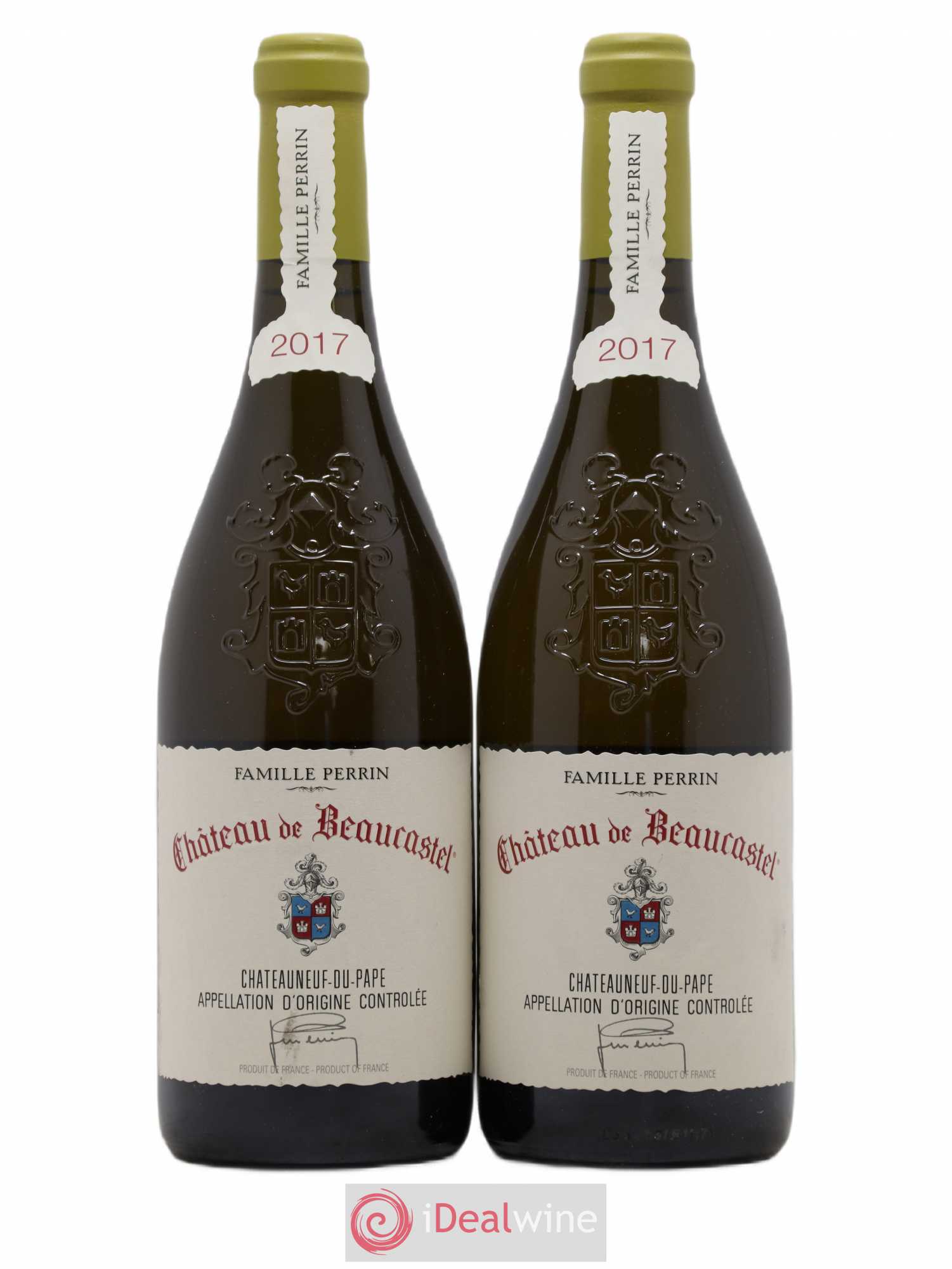 Châteauneuf-du-Pape Château de Beaucastel Famille Perrin 2017 - Lot de 2 bouteilles - 0