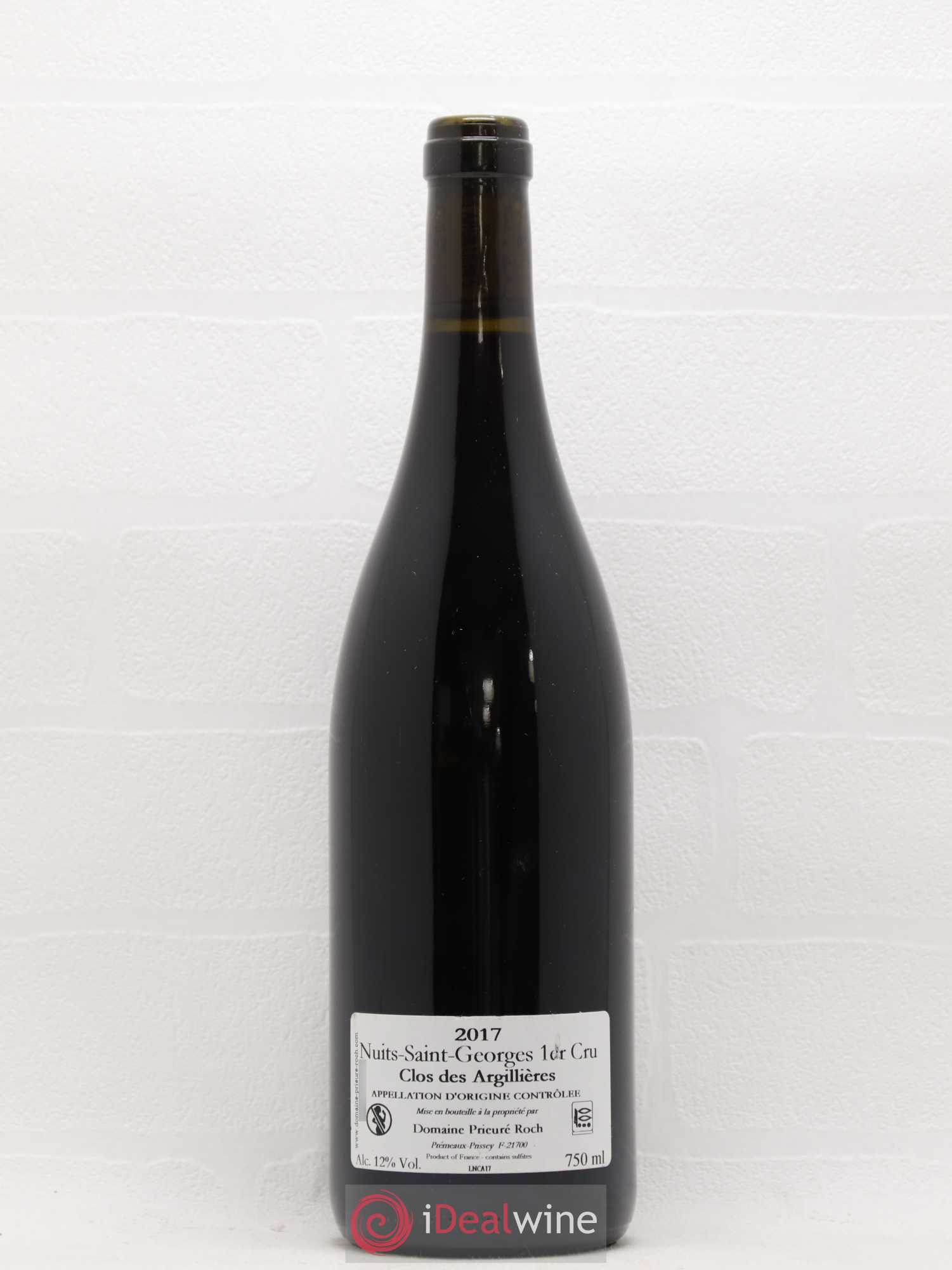 Nuits-Saint-Georges 1er Cru Clos des Argillières 2017 - Posten von 1 Flasche - 1