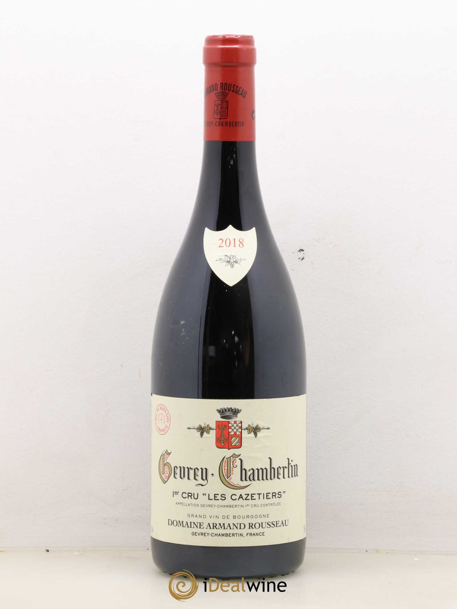 Gevrey-Chambertin 1er Cru Les Cazetiers Armand Rousseau (Domaine) 2018 - Lot de 1 bouteille - 0