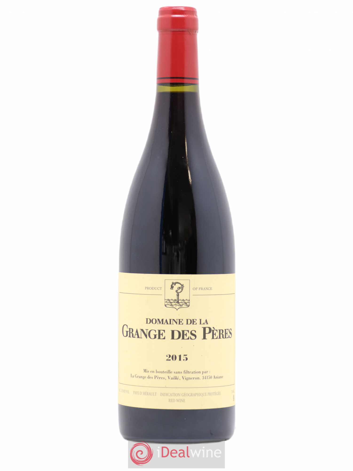 Pays d'Hérault Grange des Pères Laurent Vaillé 2015 - Lot de 1 bouteille - 0