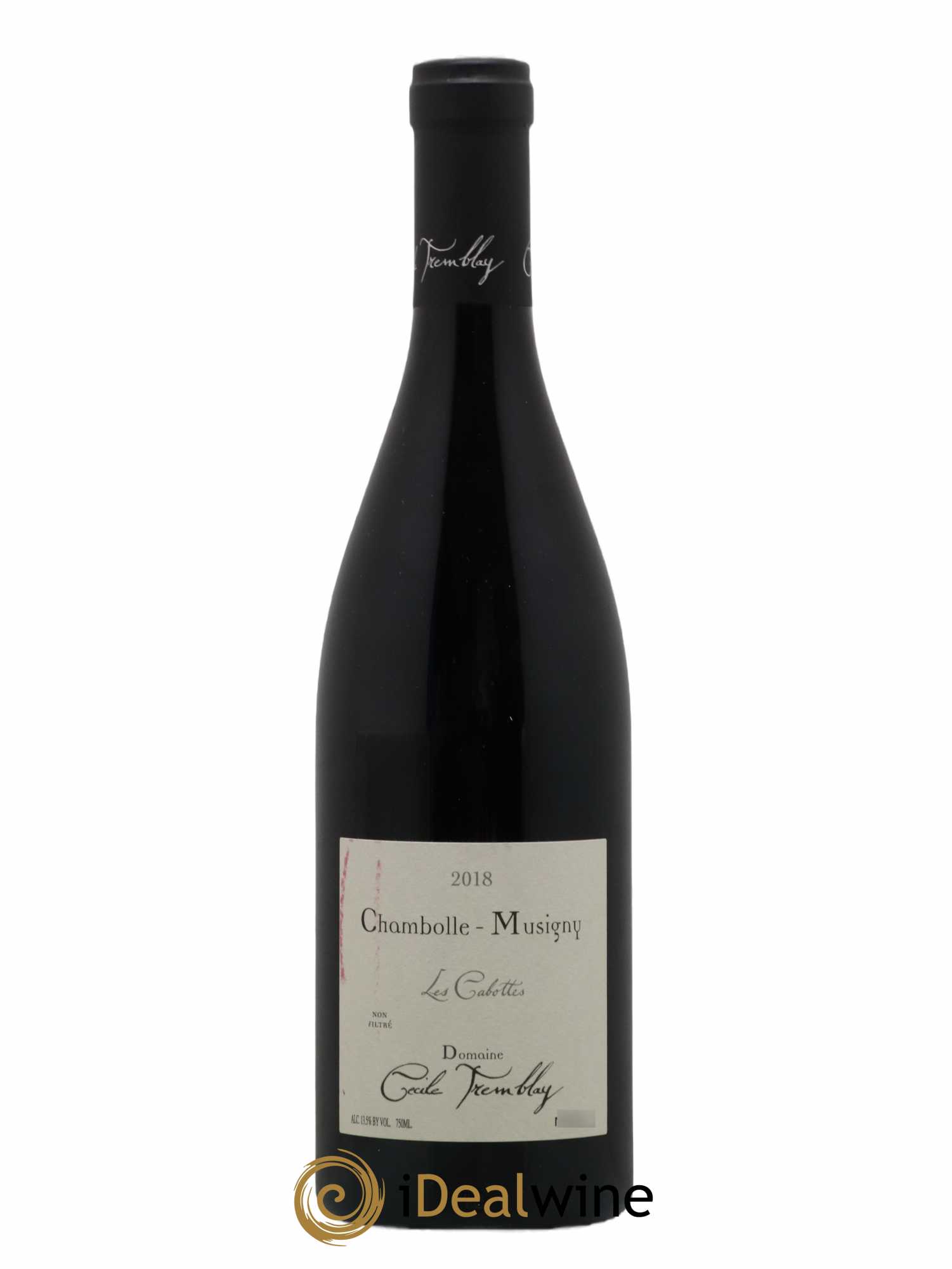 Chambolle-Musigny Les Cabottes Cécile Tremblay 2018 - Lot de 1 bouteille - 0