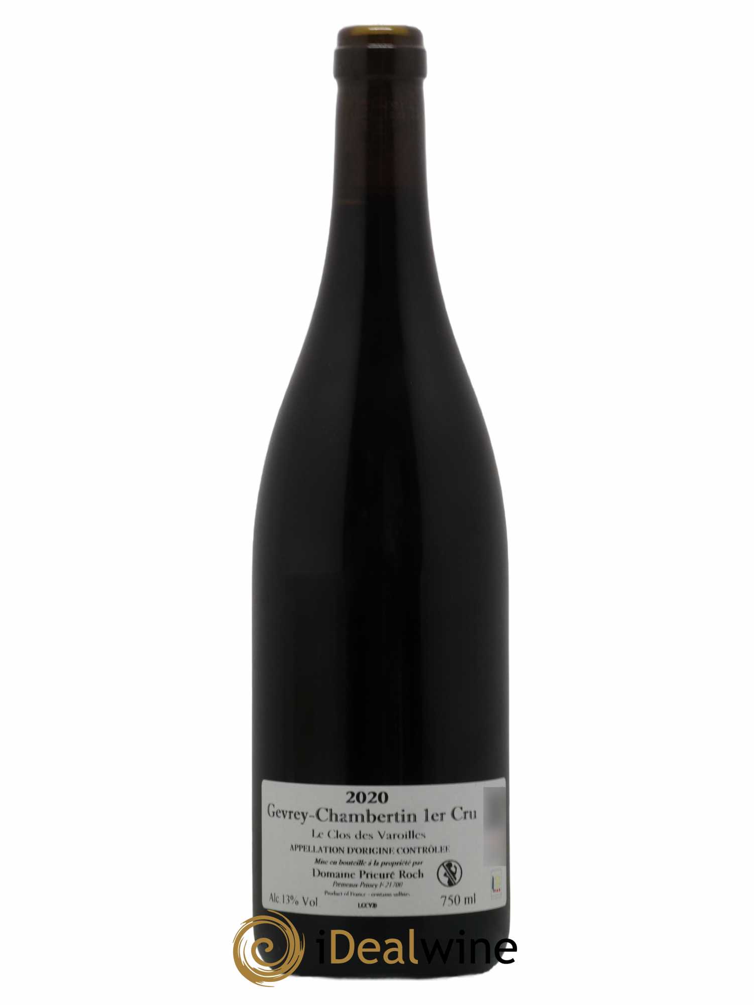 Gevrey-Chambertin 1er Cru Le Clos des Varoilles Prieuré Roch 2020 - Lot de 1 bouteille - 1