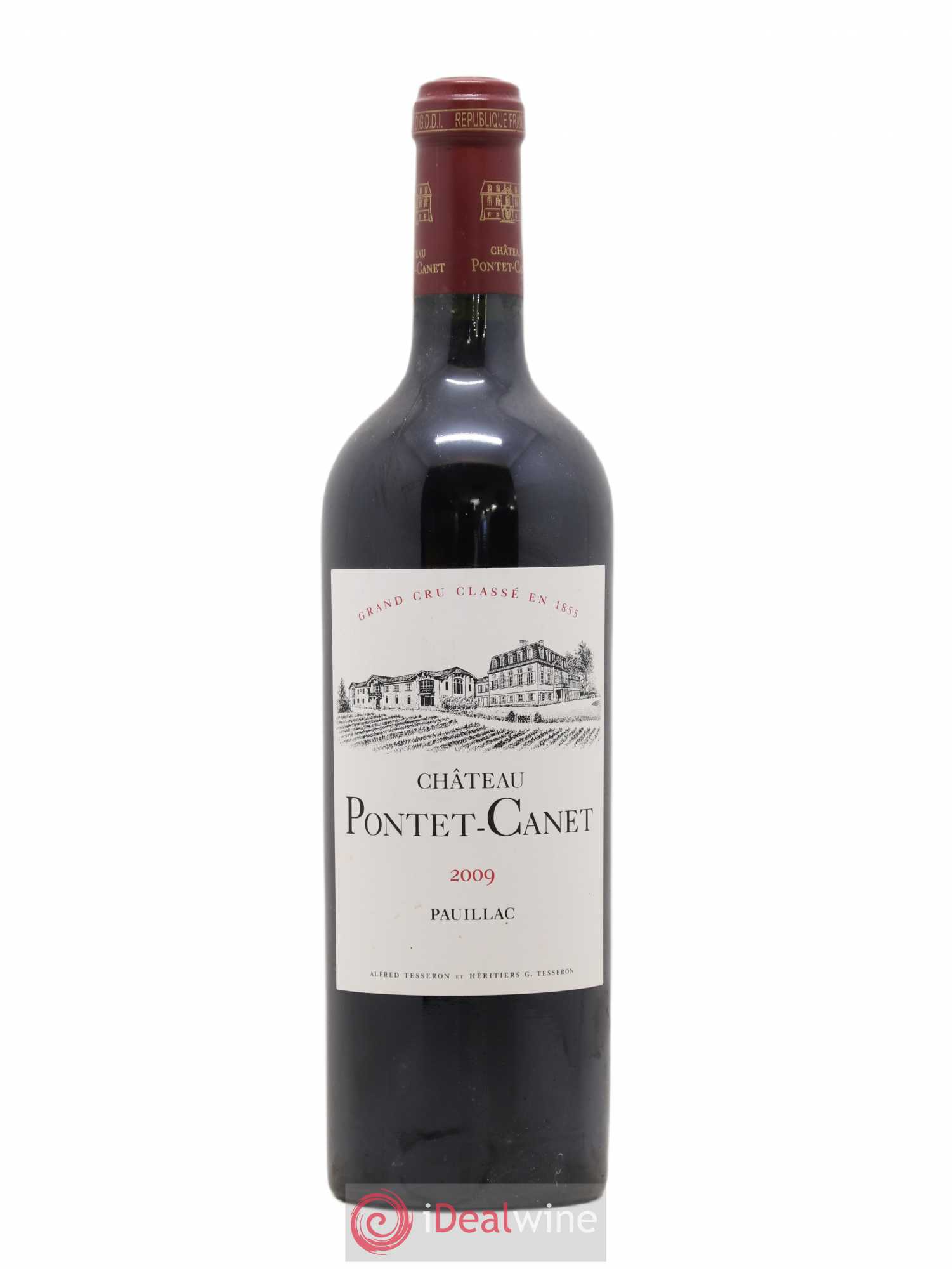 Château Pontet Canet 5ème Grand Cru Classé 2009 - Lot de 1 bouteille - 0