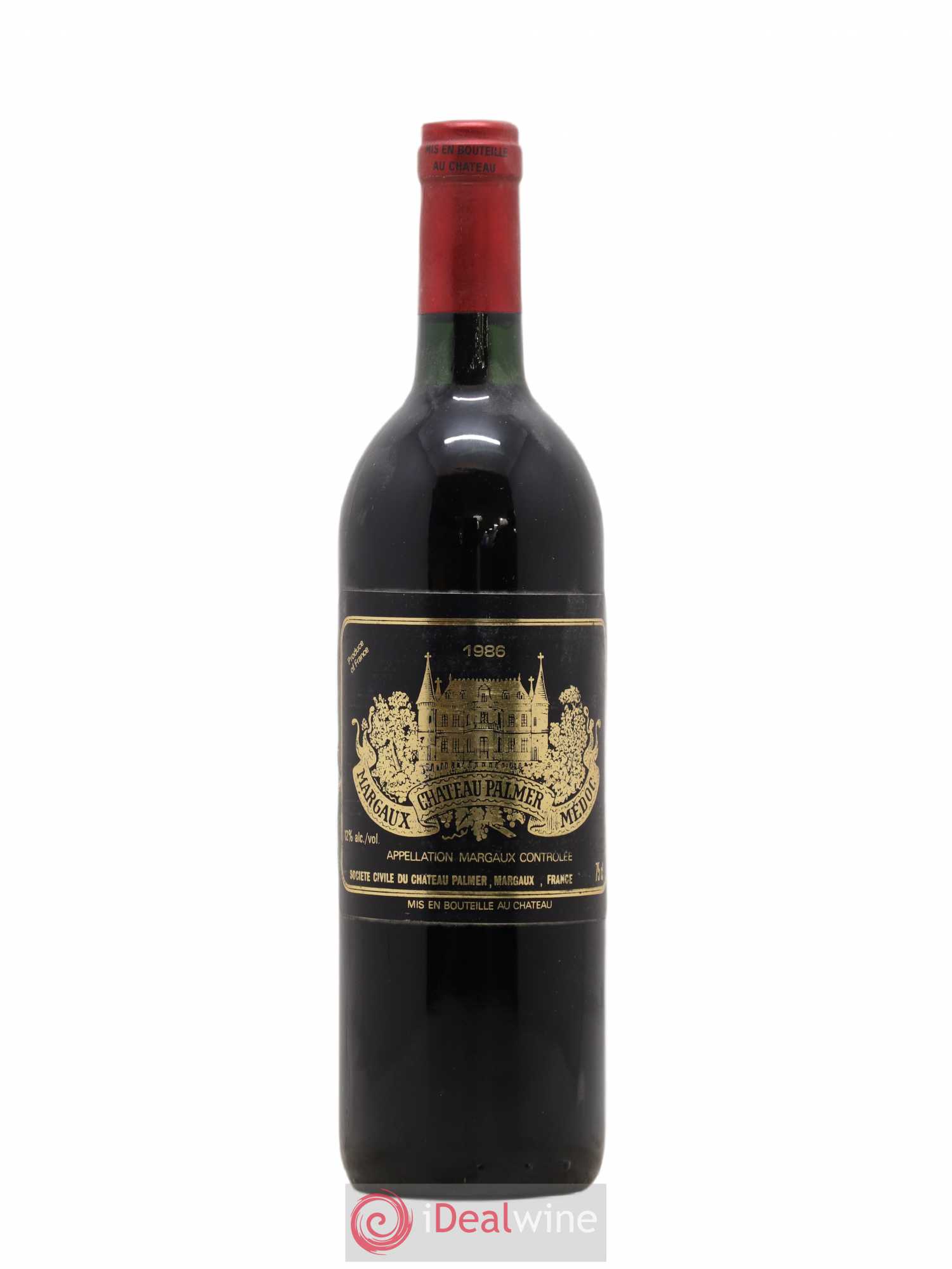 Château Palmer 3ème Grand Cru Classé 1986 - Lot de 1 bouteille - 0