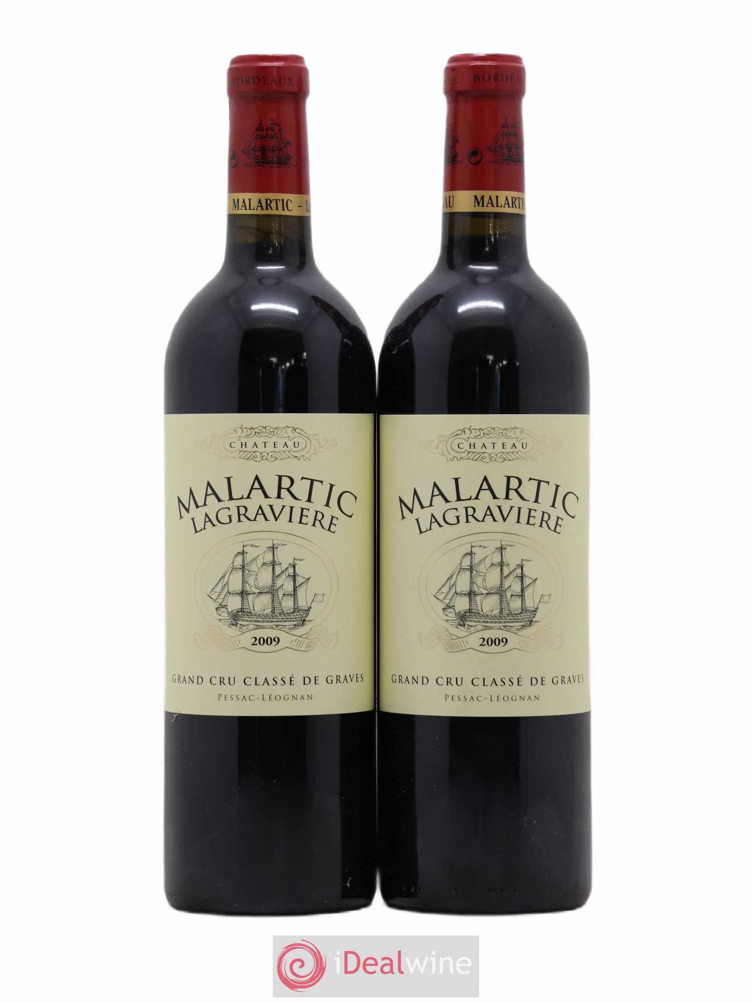 Château Malartic-Lagravière Cru Classé de Graves 2009 - Lot de 2 bouteilles - 0