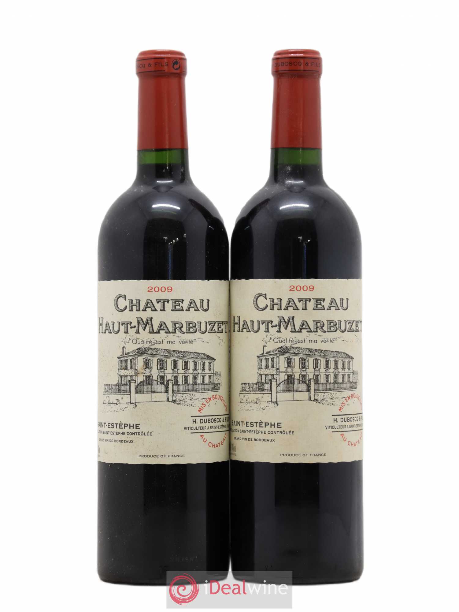 Château Haut Marbuzet 2009 - Lot de 2 bouteilles - 0