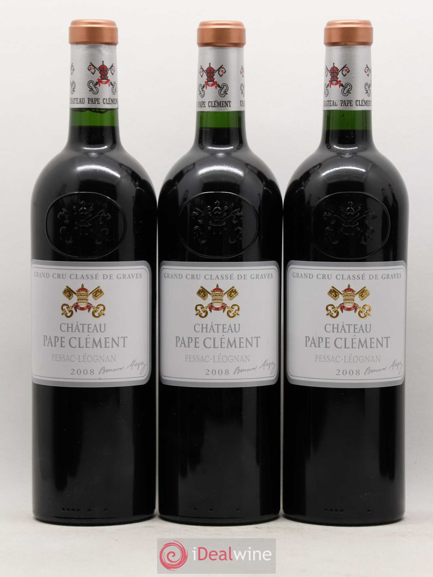 Château Pape Clément Cru Classé de Graves 2008 - Lot de 12 bouteilles - 2