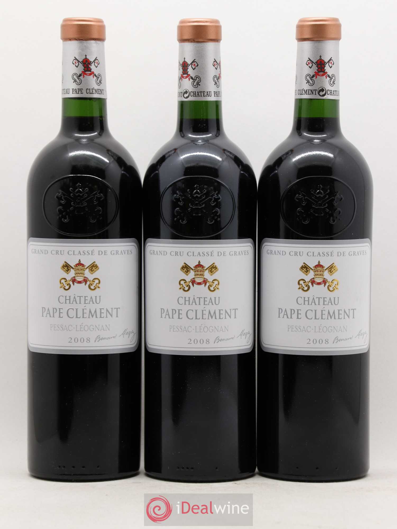 Château Pape Clément Cru Classé de Graves 2008 - Lot de 12 bouteilles - 3