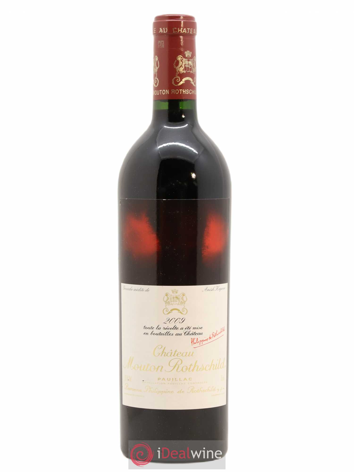 Château Mouton Rothschild 1er Grand Cru Classé 2009 - Lot de 1 bouteille - 0