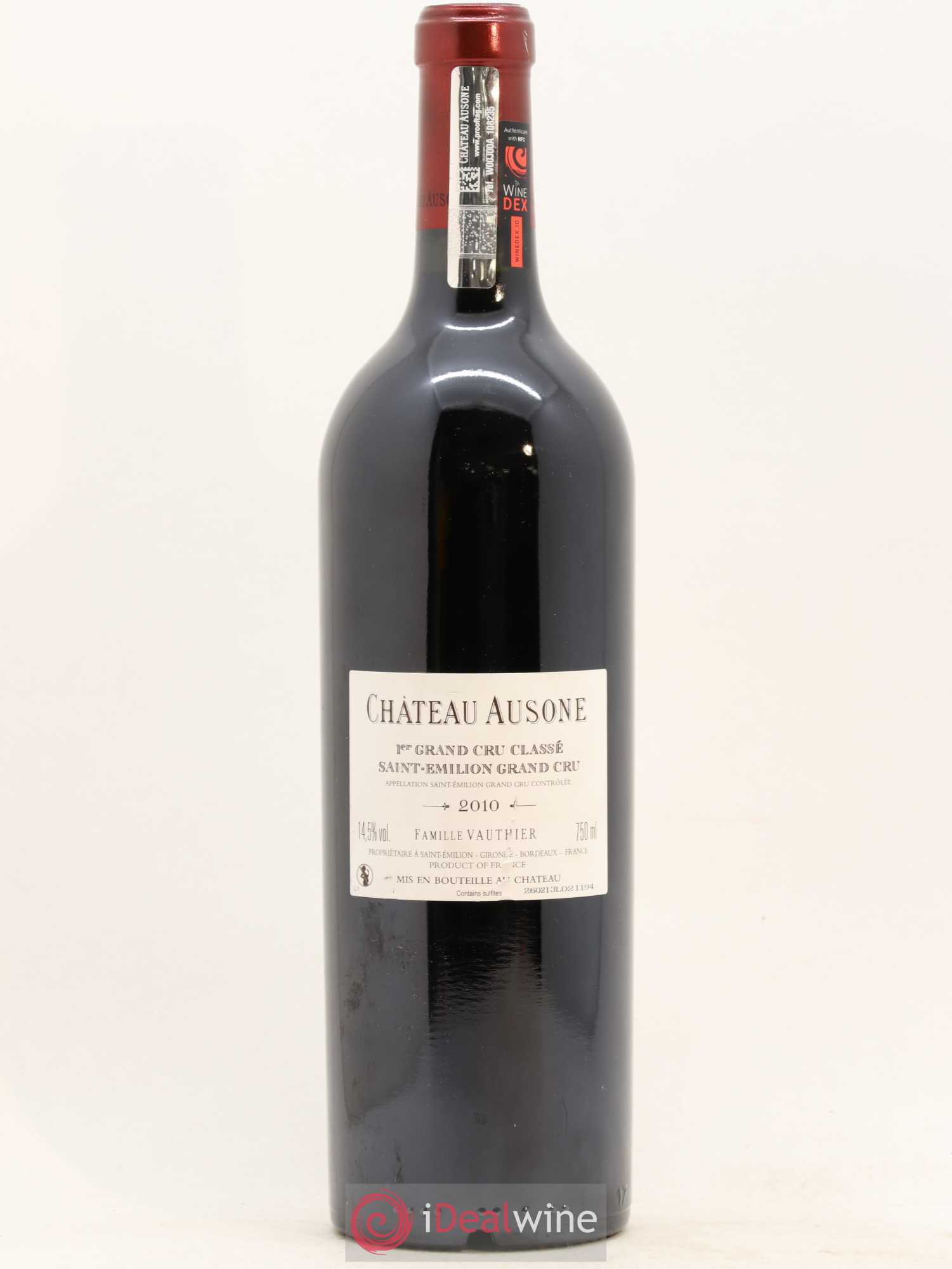 Château Ausone 1er Grand Cru Classé A 2010 - Lot de 1 bouteille - 1
