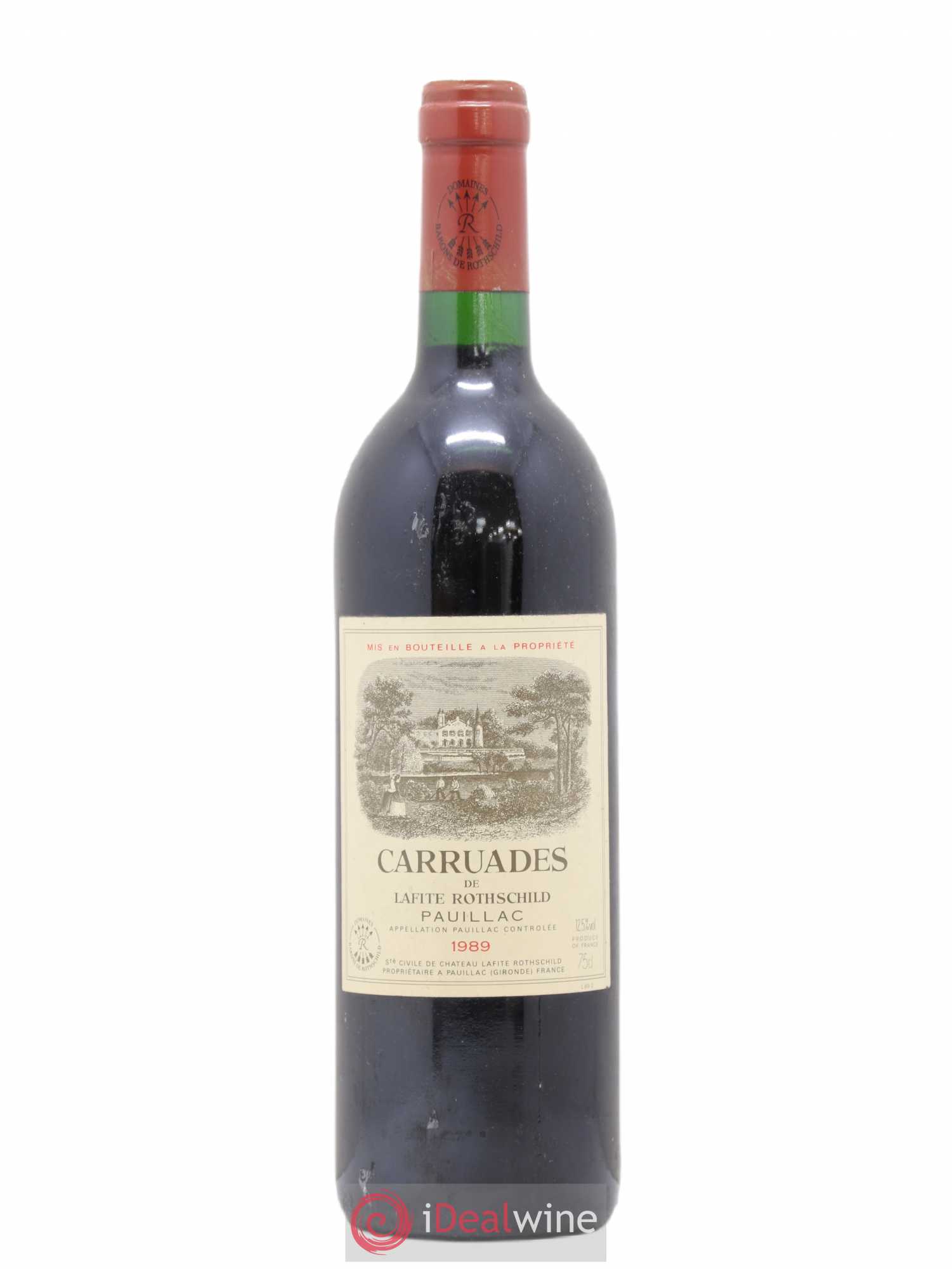 Carruades de Lafite Rothschild Second Vin 1989 - Lot de 1 bouteille - 0