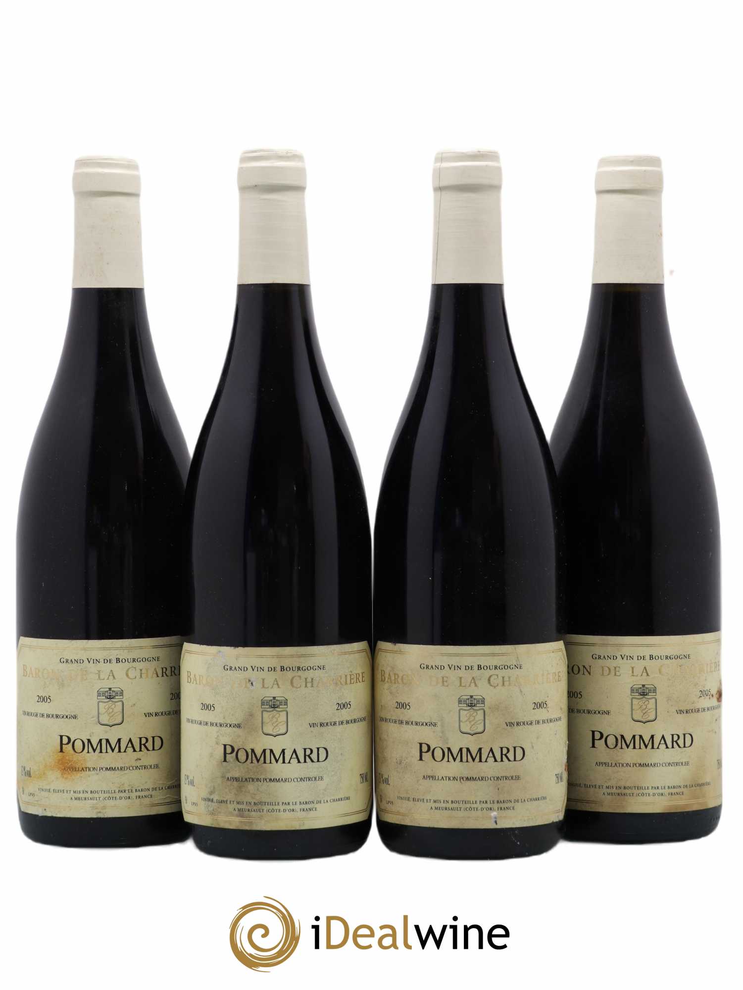 Pommard Baron De La Charriere 2005 - Posten von 4 Flaschen - 0