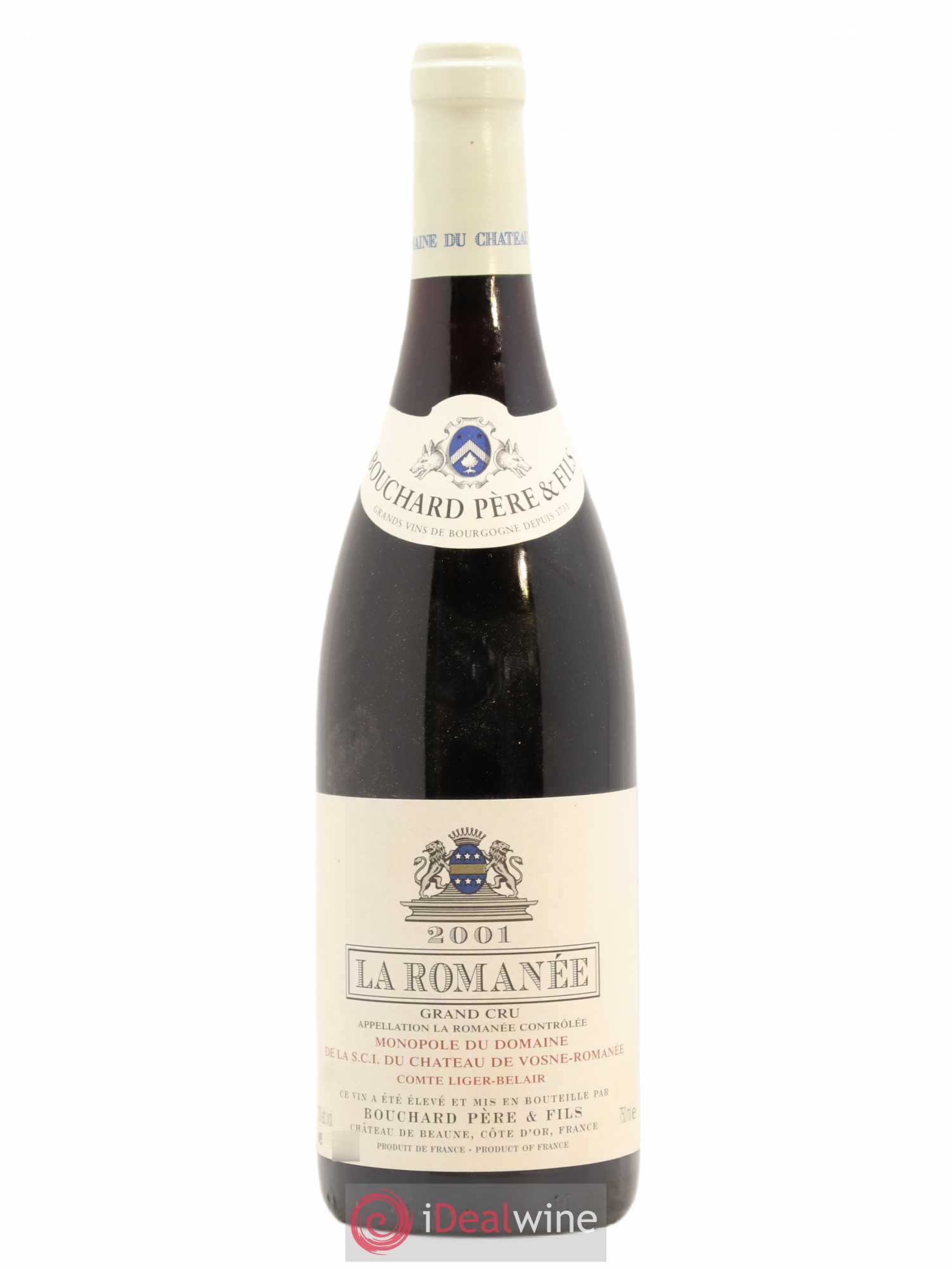 La Romanée Grand Cru Comte Liger-Belair (Domaine du) 2001 - Lot de 1 bouteille - 0