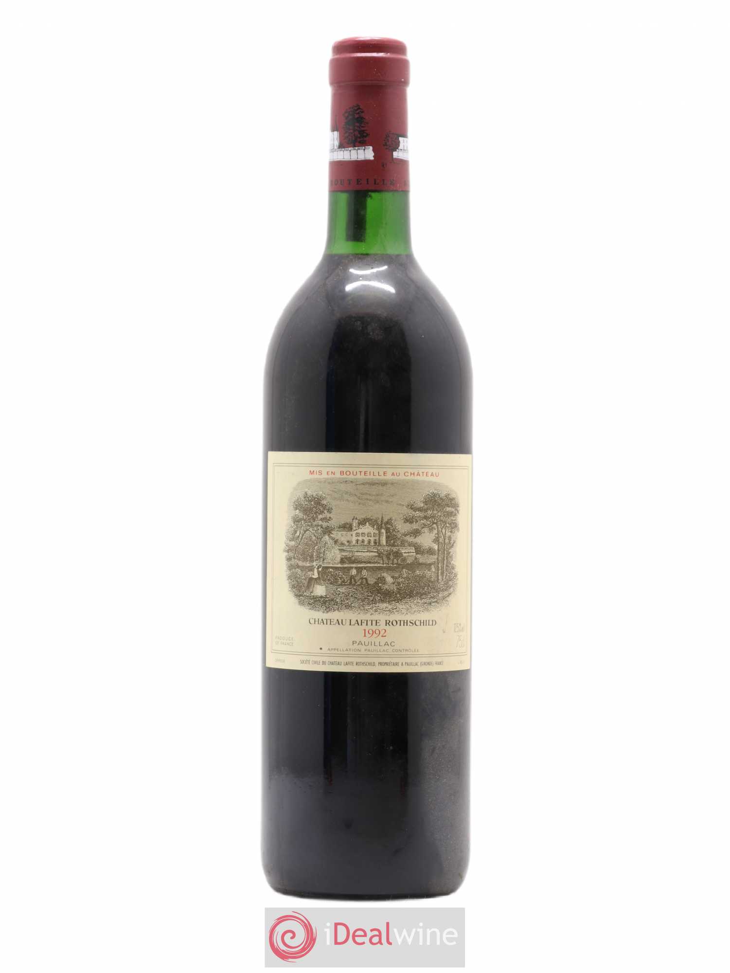 Château Lafite Rothschild 1er Grand Cru Classé 1992 - Lot de 1 bouteille - 0