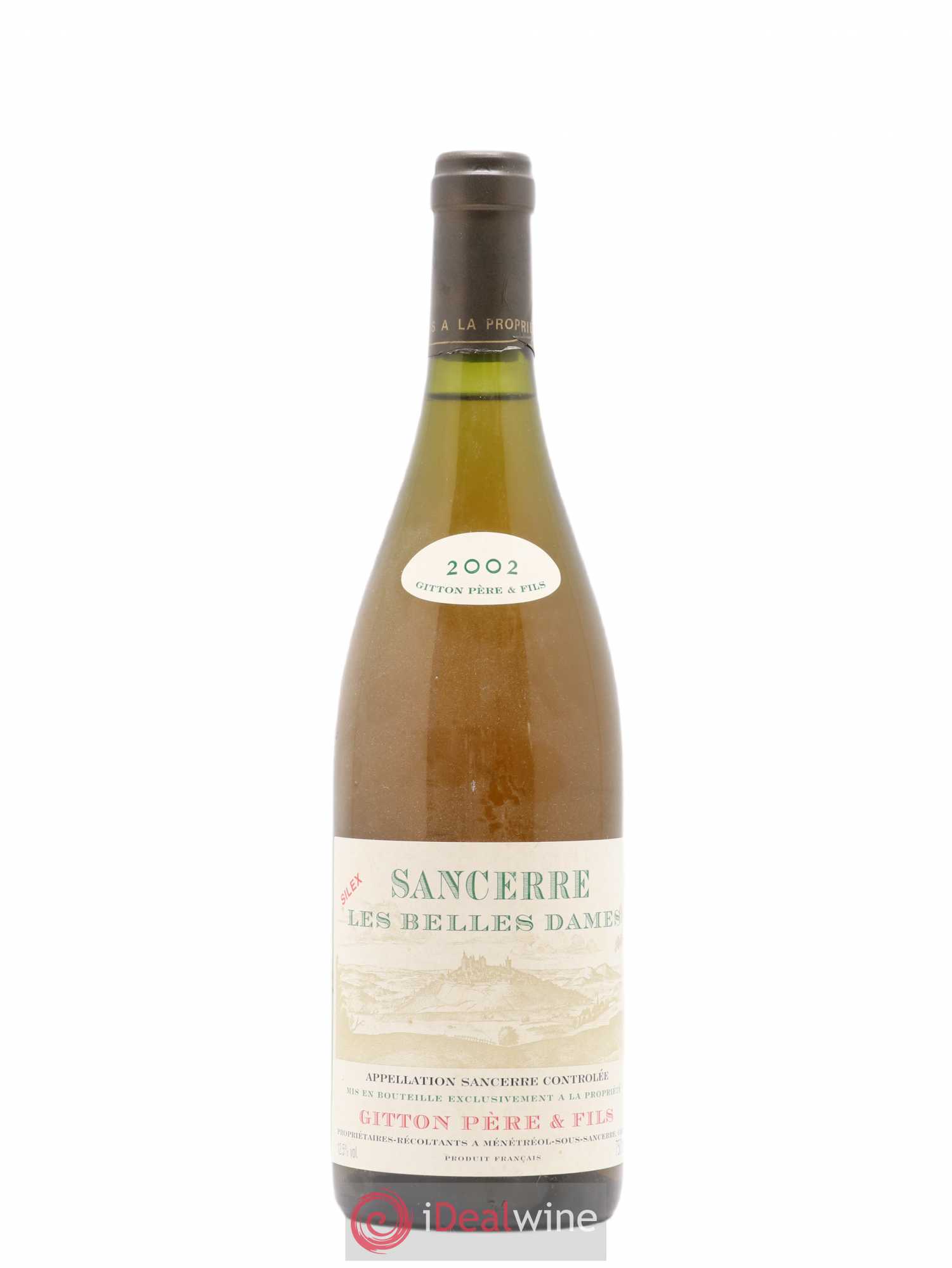Sancerre Les Belles Dames Silex Gitton Pere Et Fils (sans prix de réserve) 2002 - Posten von 1 Flasche - 0
