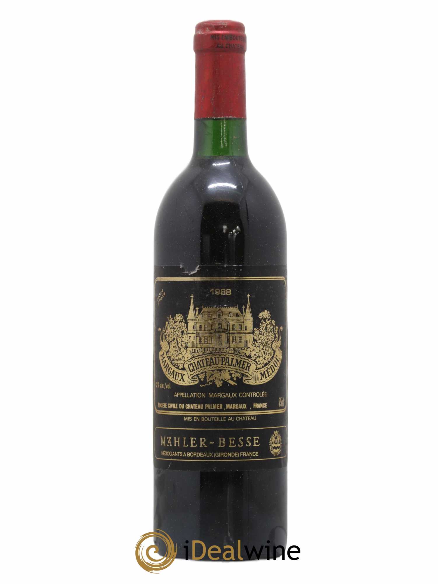 Château Palmer 3ème Grand Cru Classé 1988 - Lot de 1 bouteille - 0