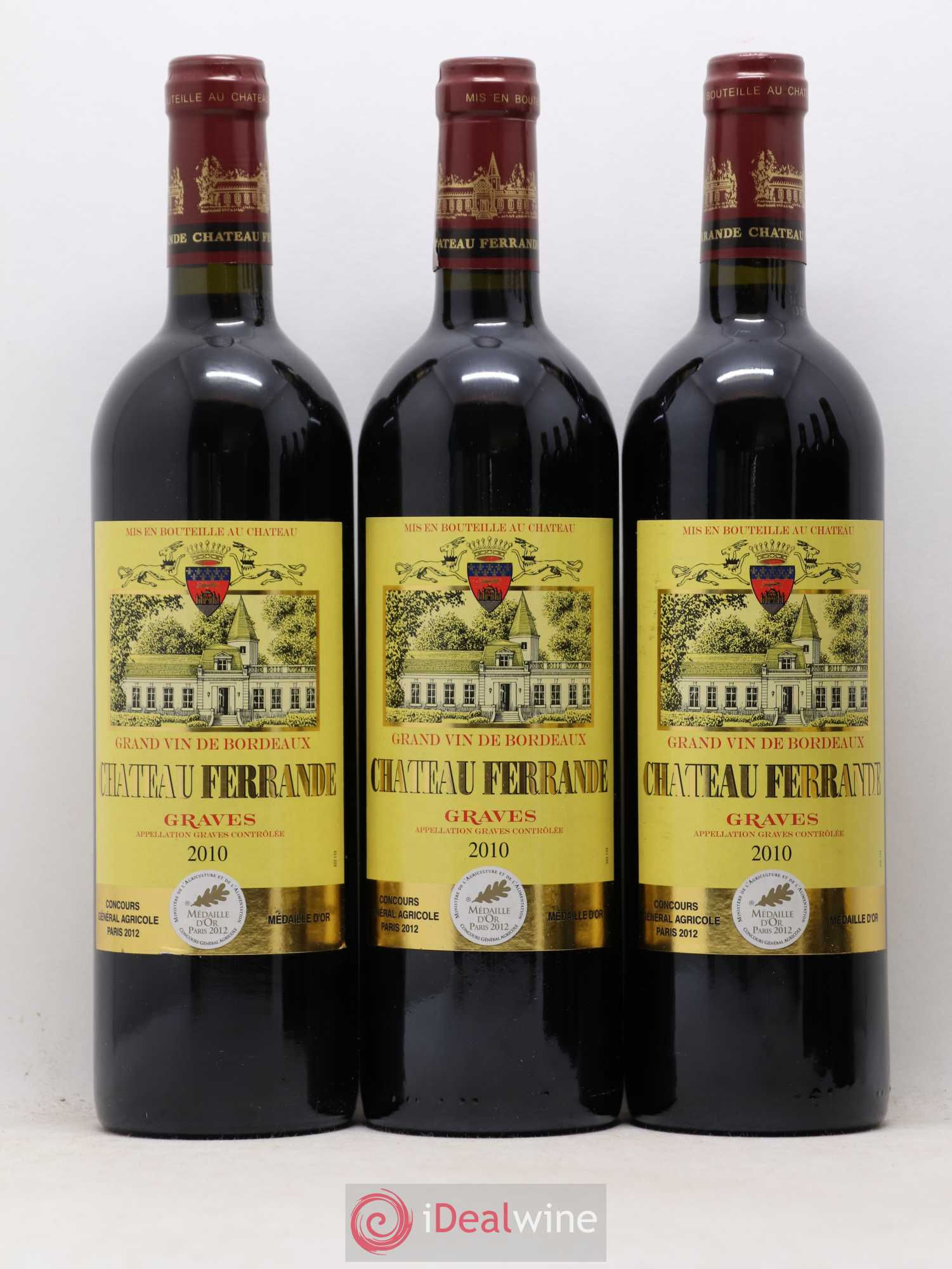 Château Ferrande 2010 - Lot de 6 bouteilles - 1