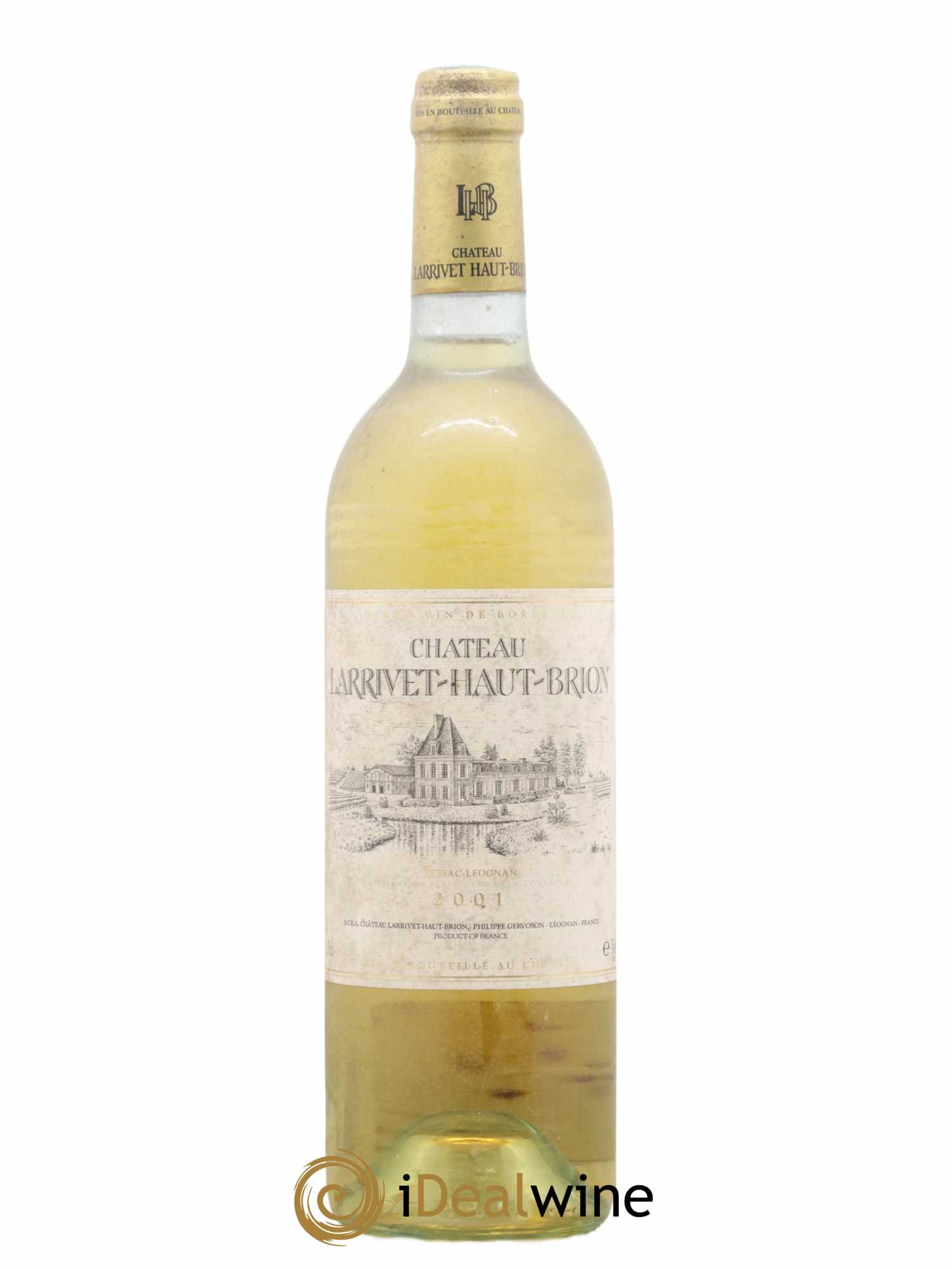 Château Larrivet Haut-Brion 2001 - Posten von 1 Flasche - 0