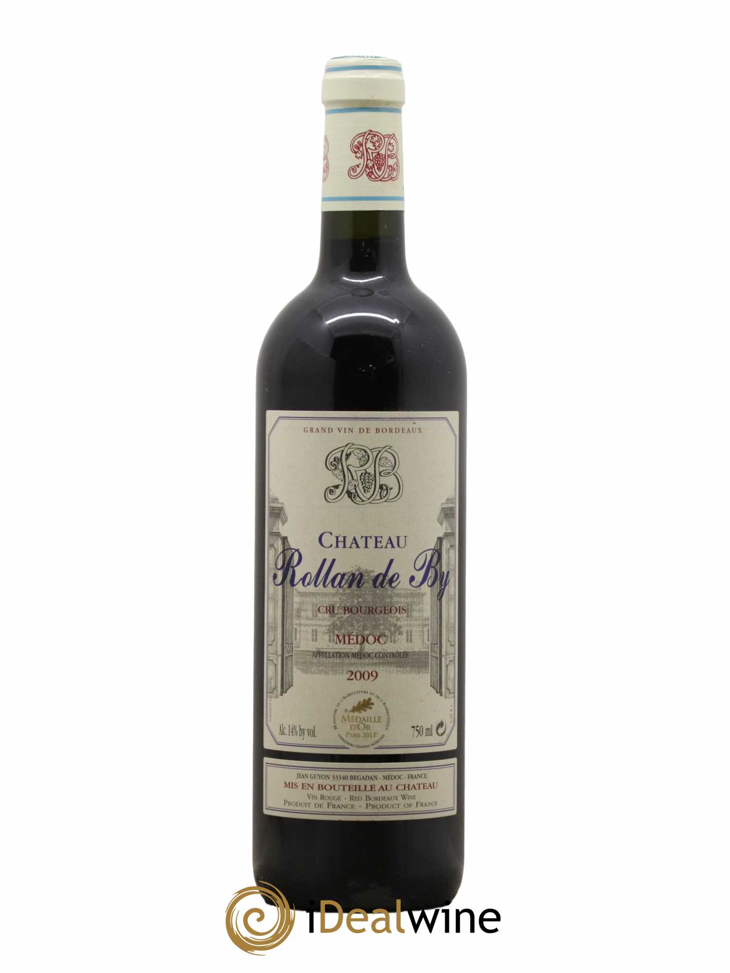 Château Rollan de By Cru Bourgeois 2009 - Lot de 1 bouteille - 0