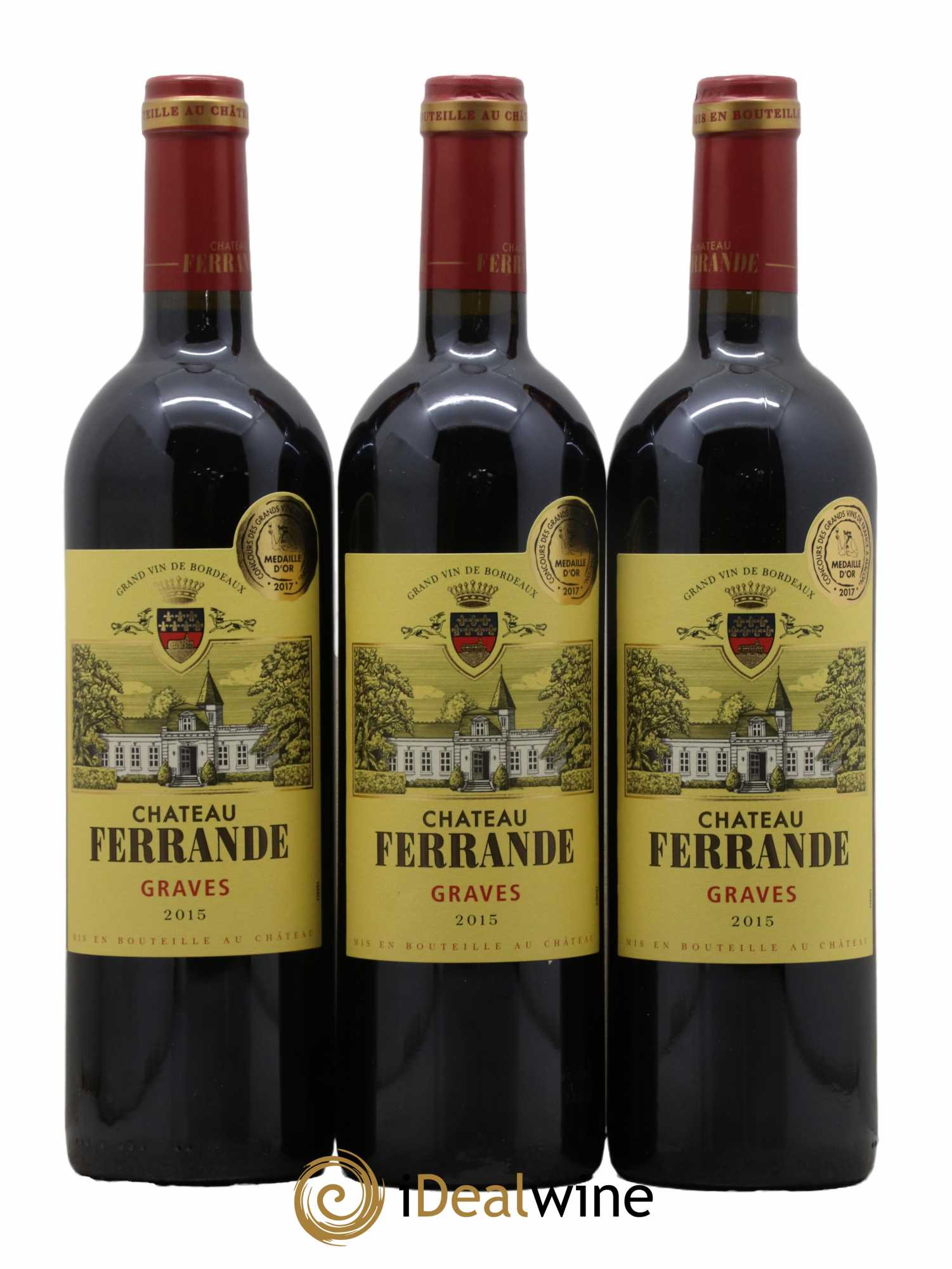 Château Ferrande 2015 - Posten von 3 Flaschen - 0