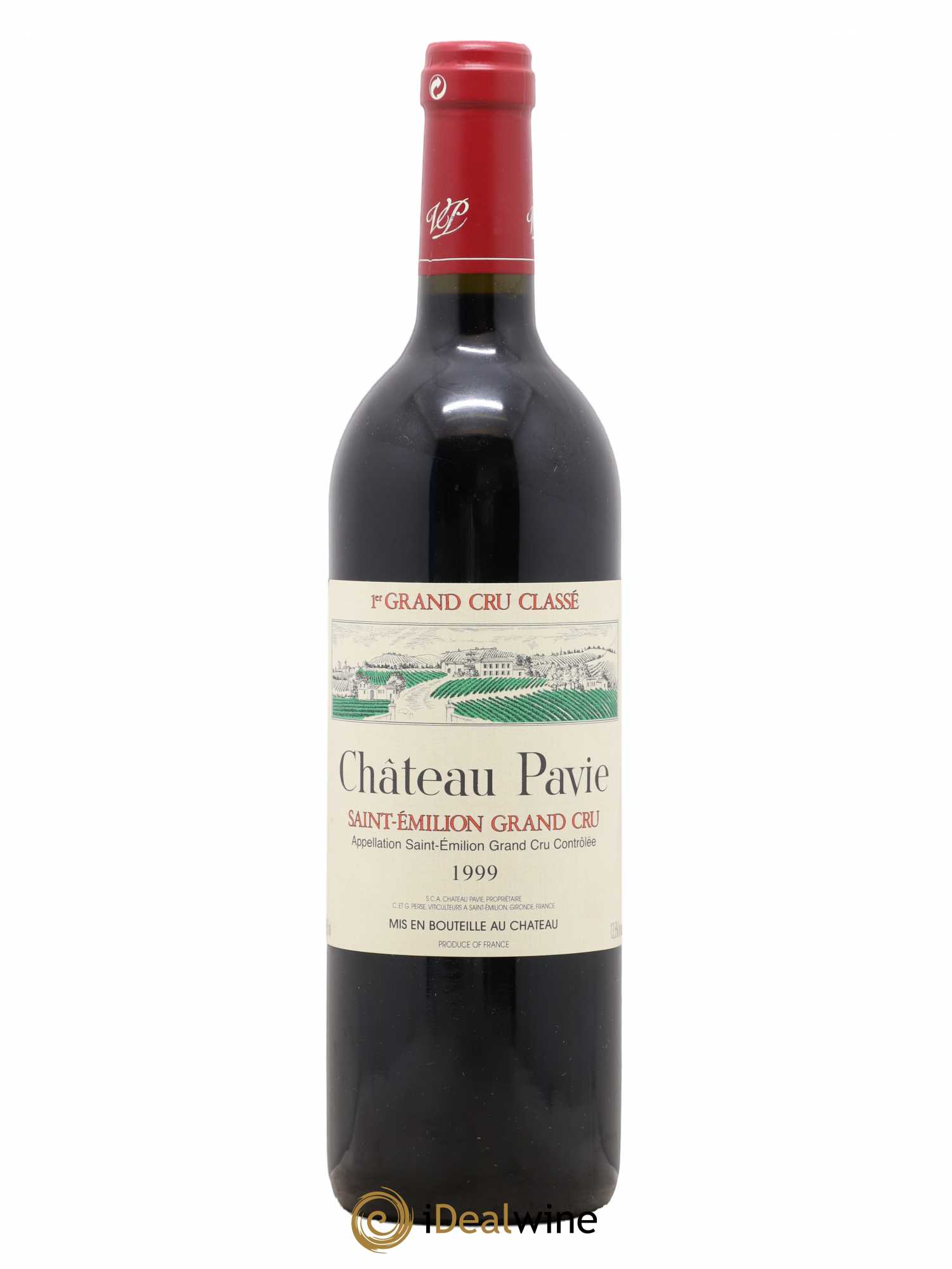 Château Pavie 1er Grand Cru Classé A 1999 - Lot de 1 bouteille - 0