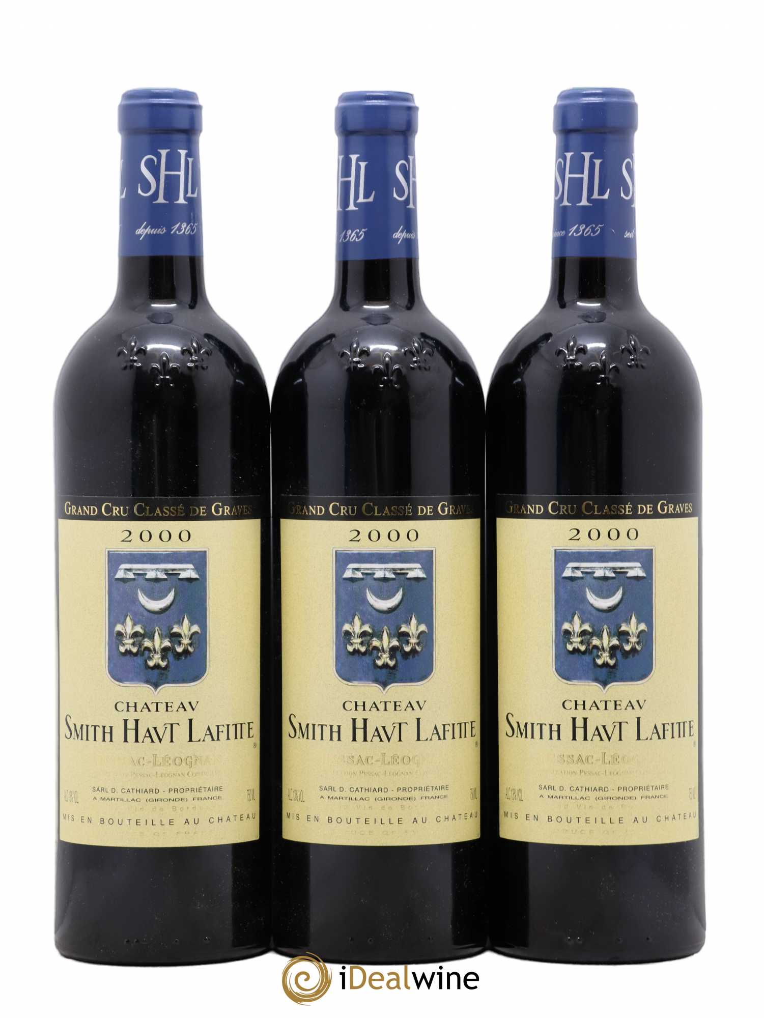 Château Smith Haut Lafitte Cru Classé de Graves 2000 - Lot de 12 bouteilles - 2